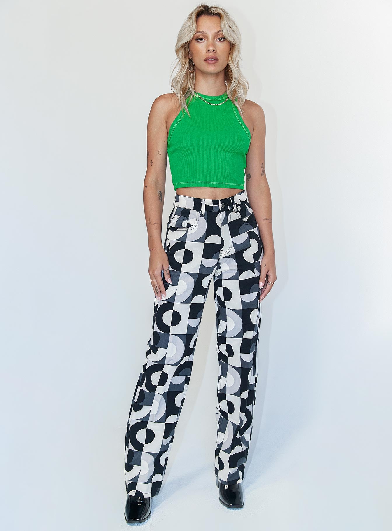 Motel Parallel Jeans Retro Optic Spot - Image 2