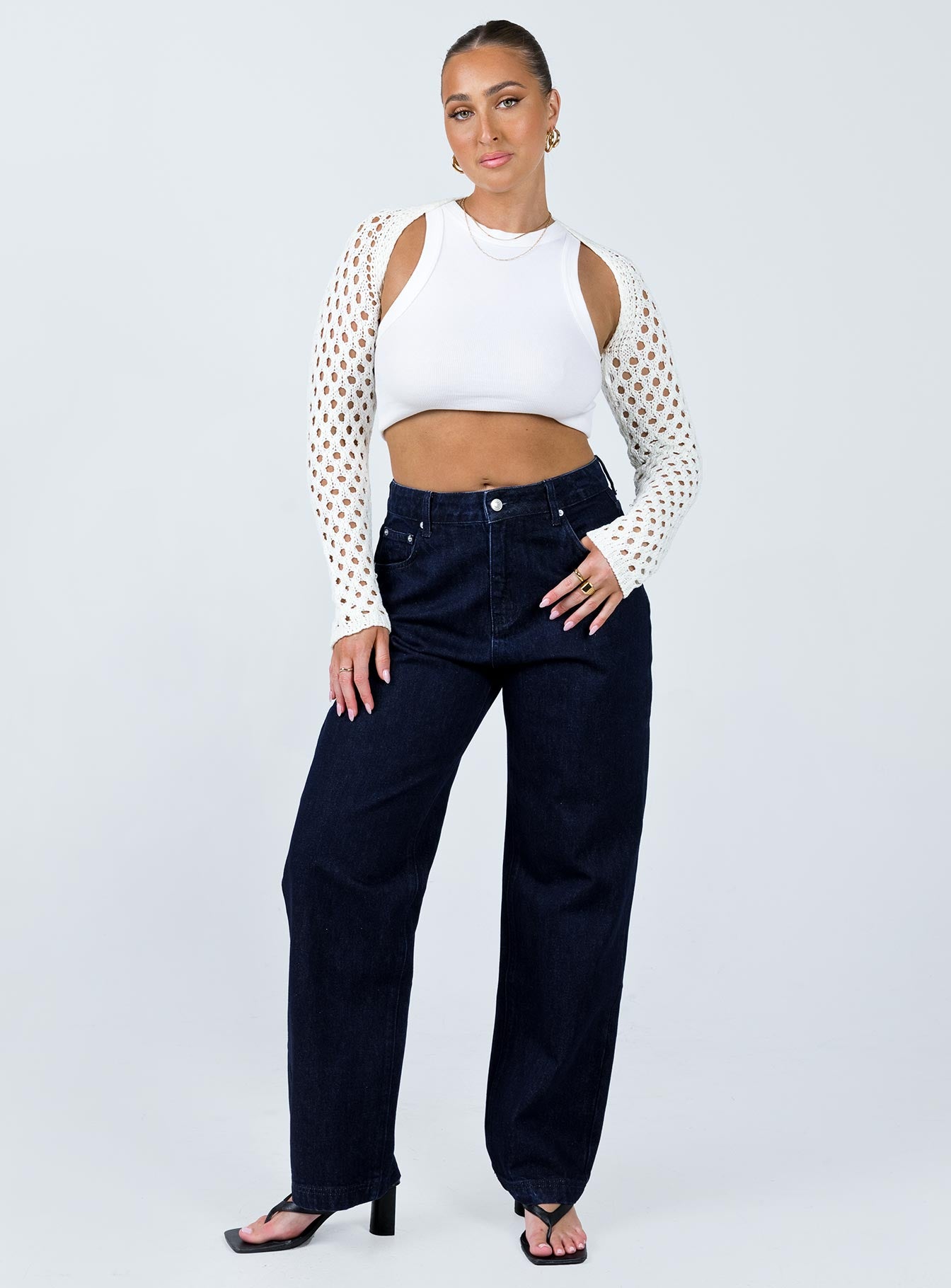 Drago Slouch Jeans Indigo - Image 2