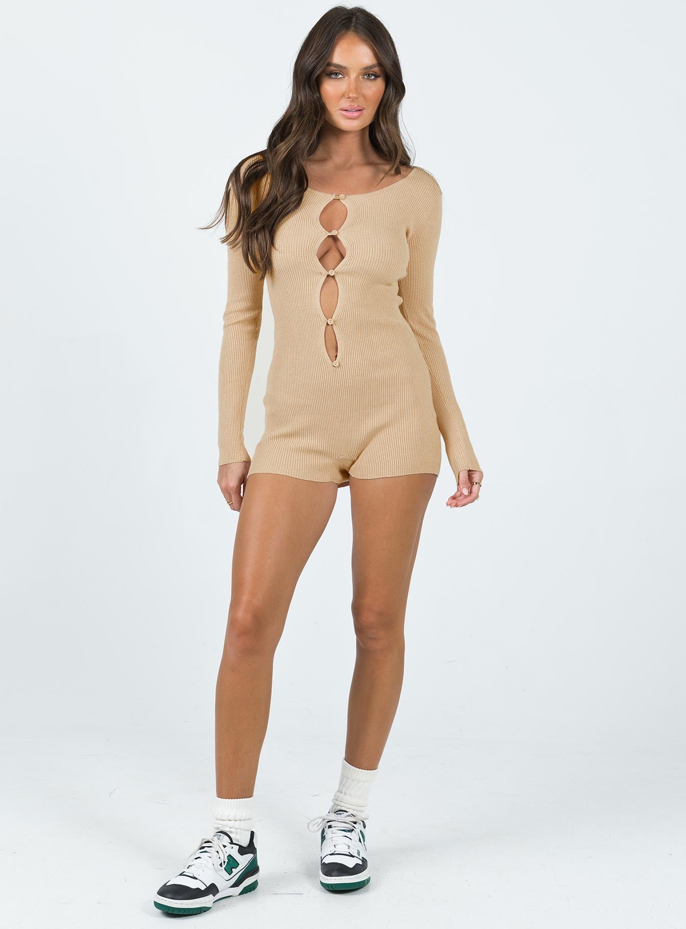 Odie Romper Beige - Image 3