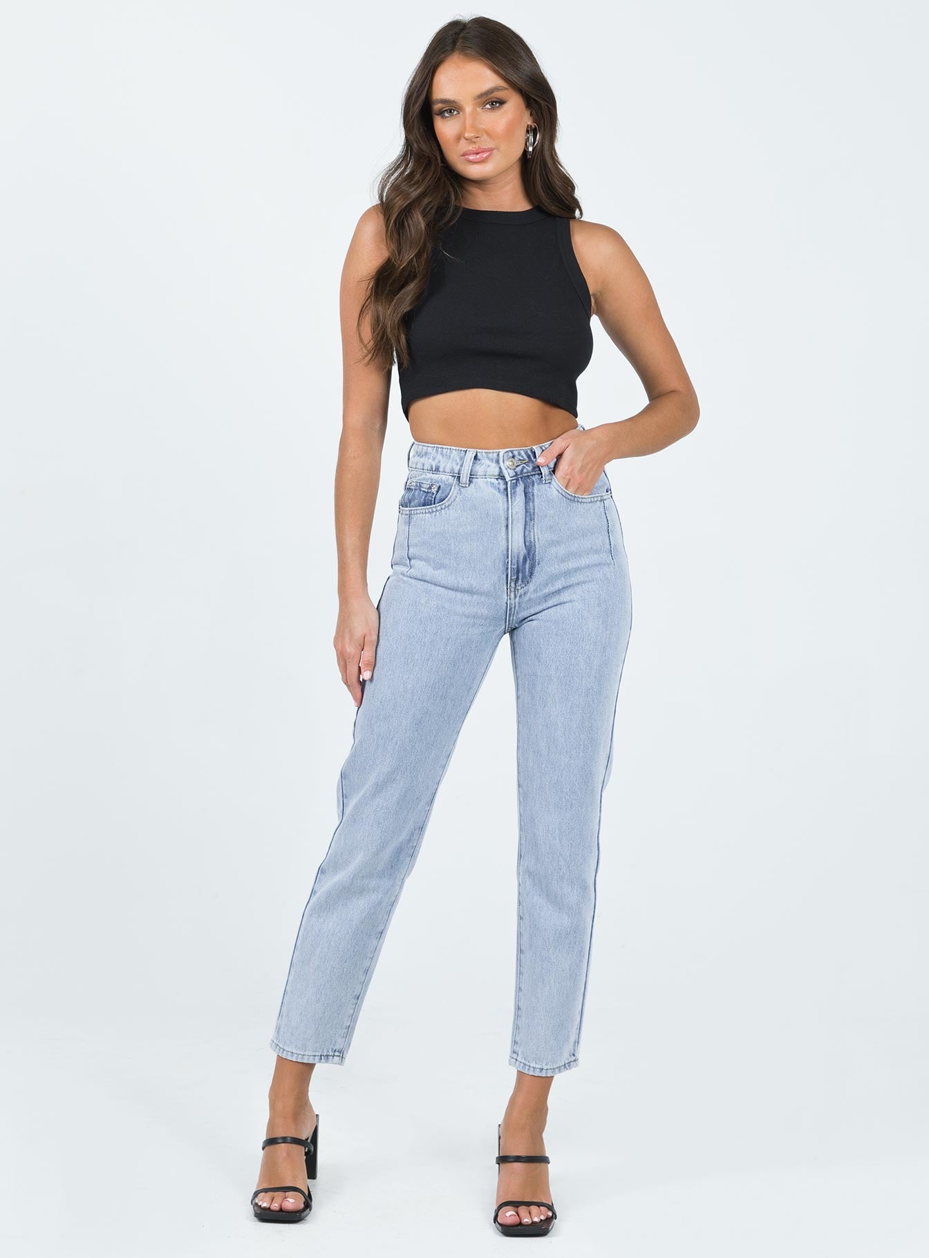Curzon Mom Jeans Denim - Image 2