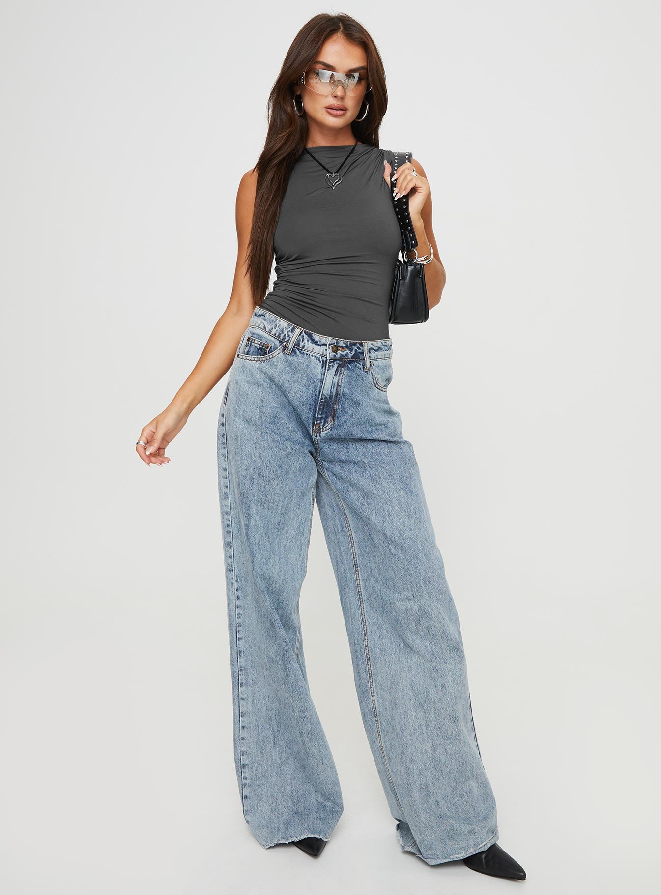 Josefine Bodysuit Grey Petite - Image 3