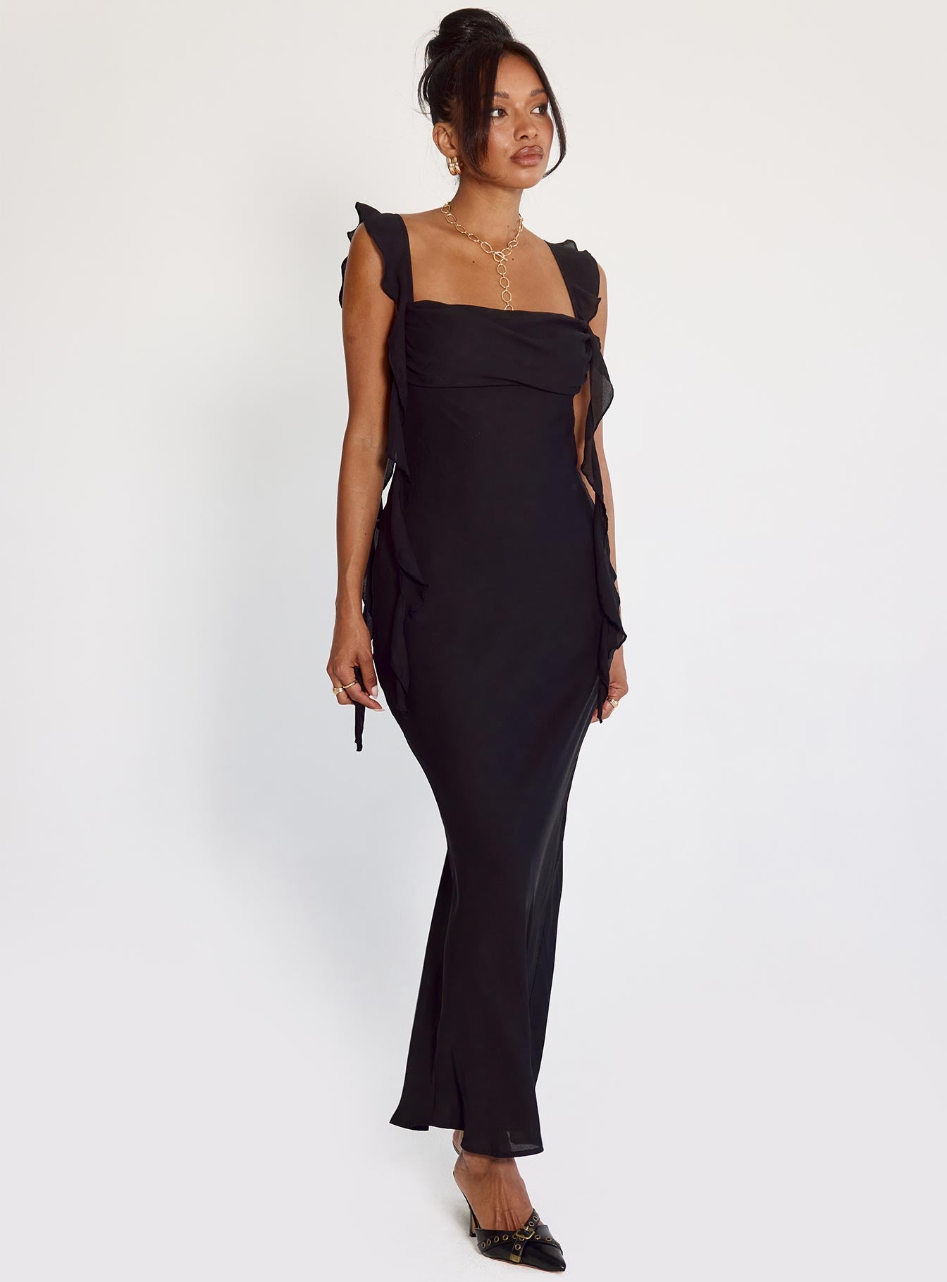 Lanai Maxi Dress Black - Image 7