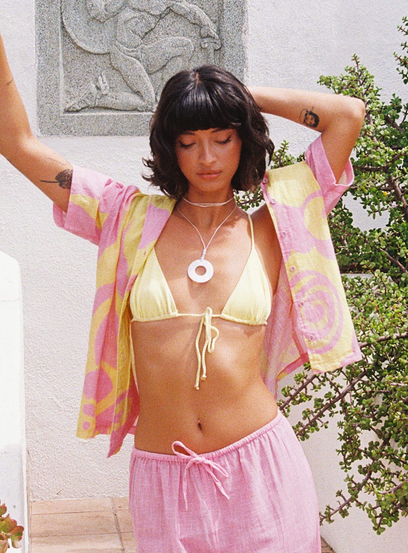 Sollene Top Pink / Yellow - Image 2