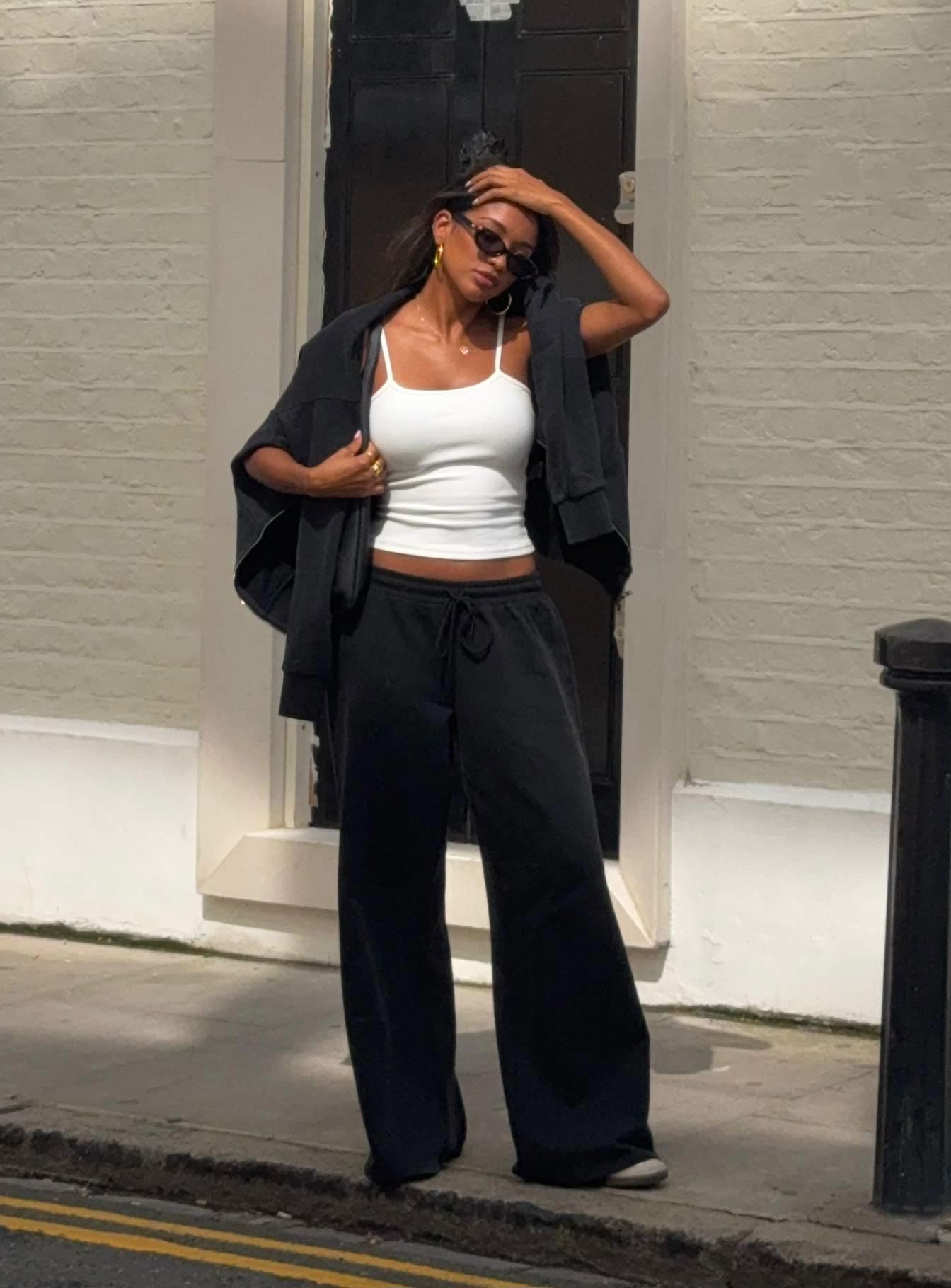 All Day Oversized Hoodie Washed Black - Image 3