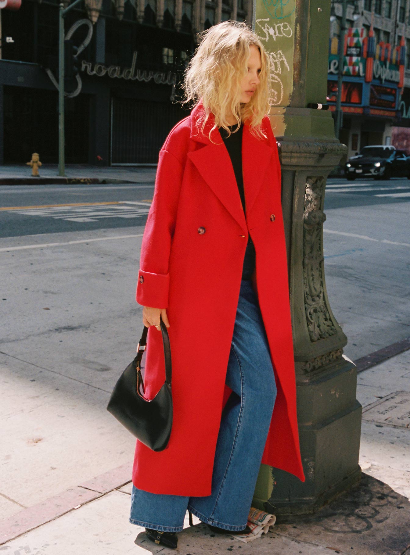 Mirandah Coat Red - Image 9