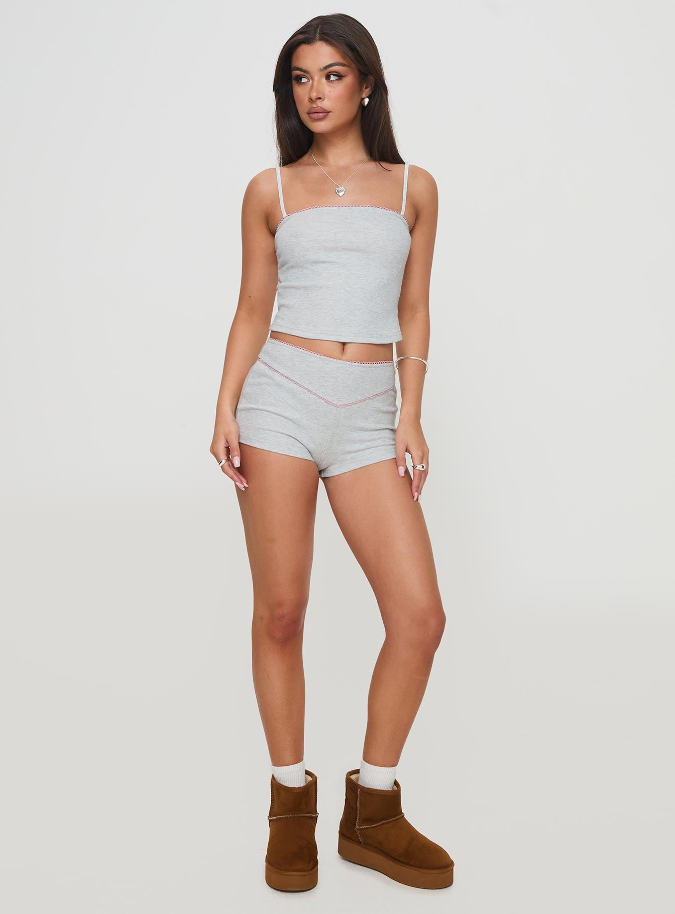 Unfolding Rib Sleep Set Grey Marle - Image 3