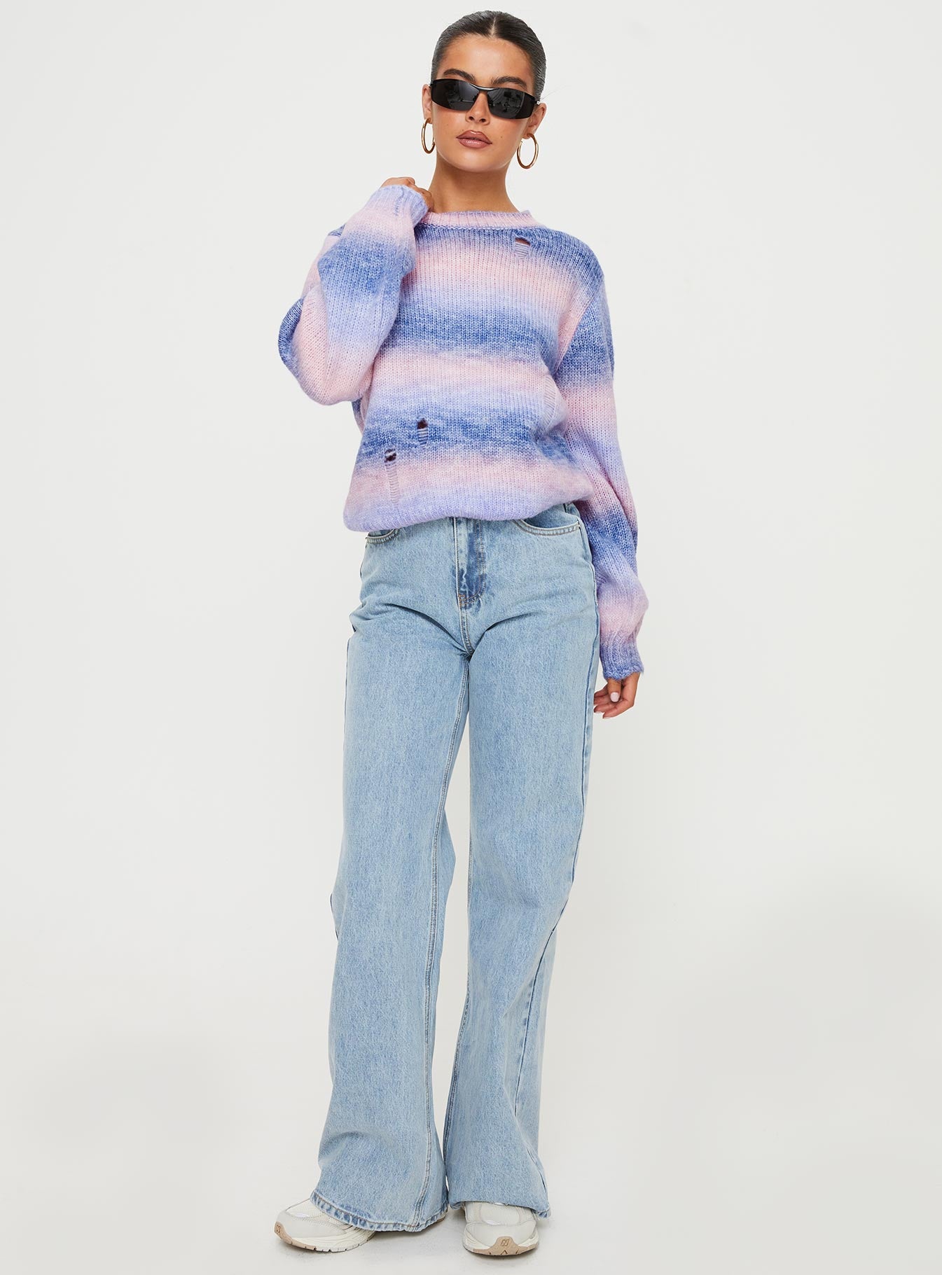 Marge Ombre Stripe Sweater Multi - Image 3