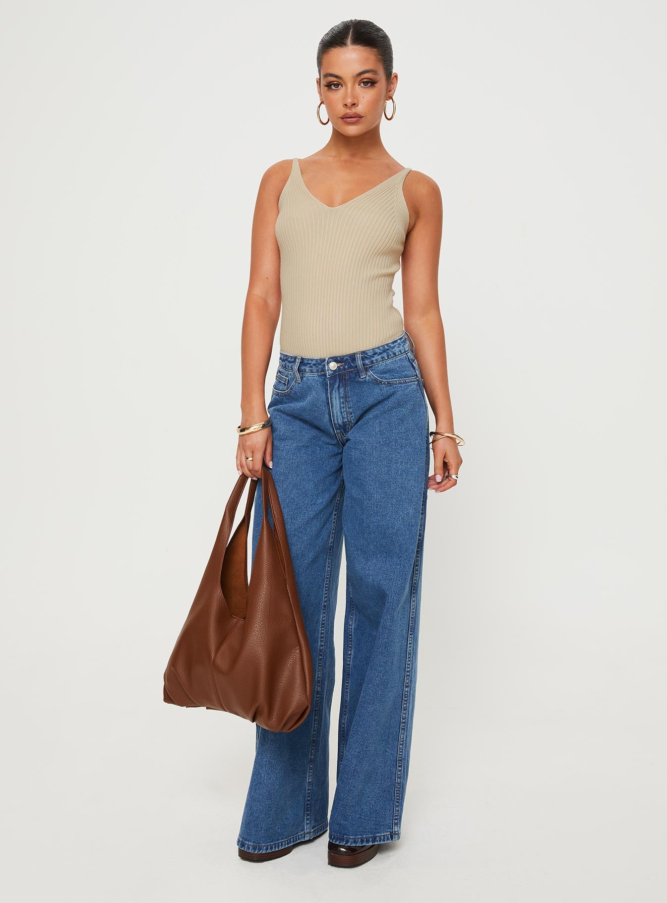 Keenan Bodysuit Beige - Image 3