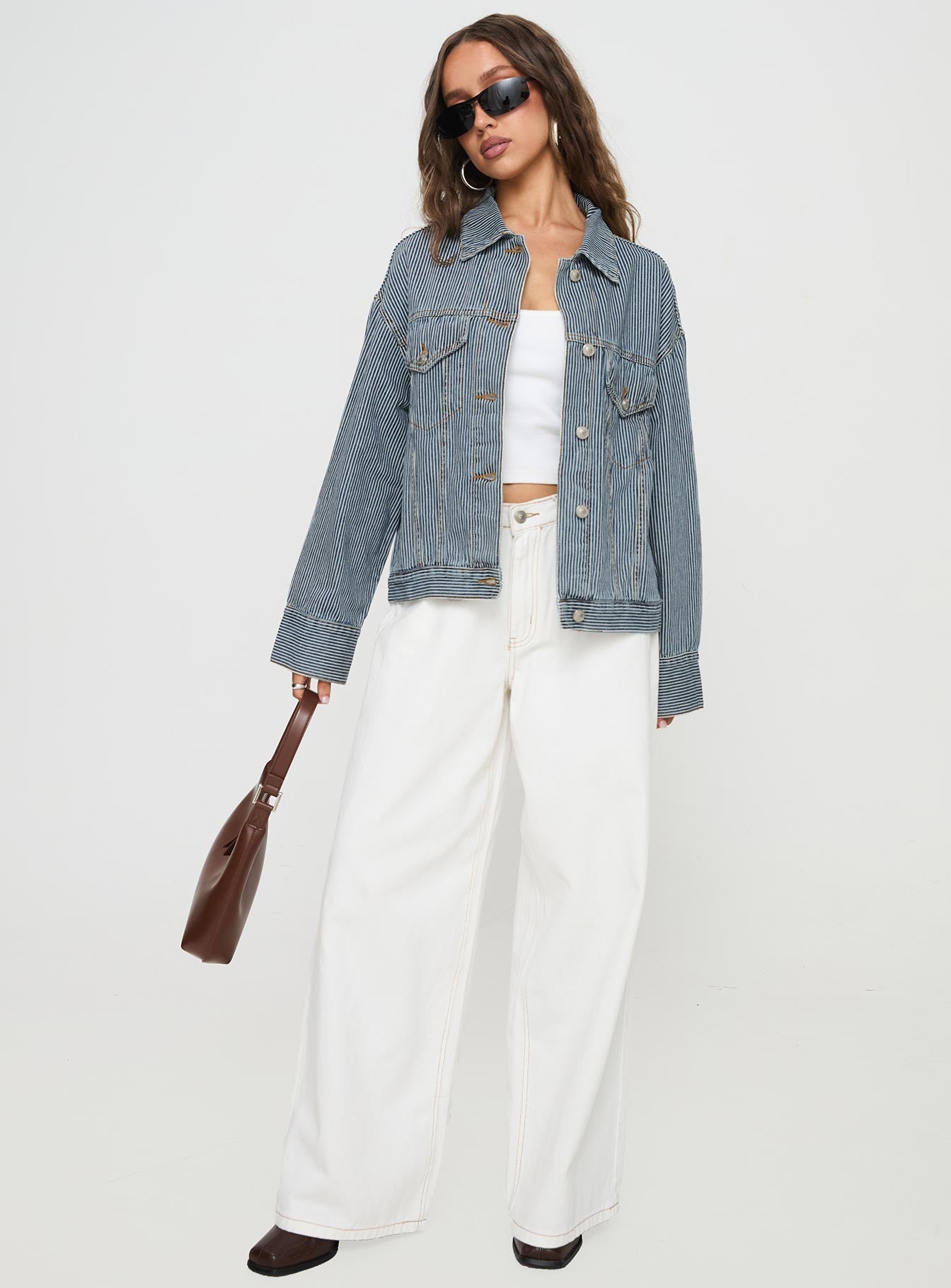 Eternal Sunshine Jacket Dark Wash Denim - Image 2