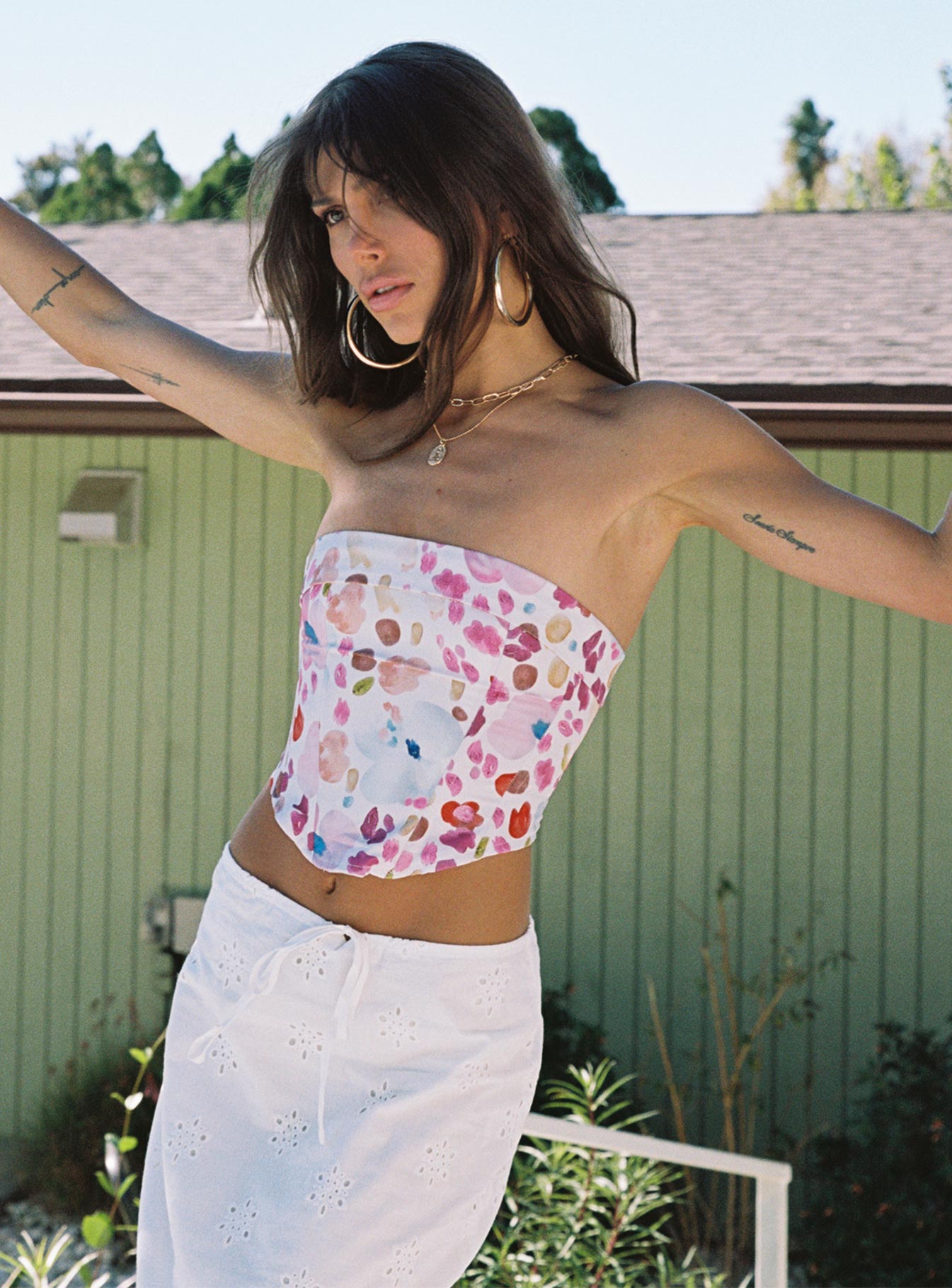 Betula Bustier Top White - Image 9