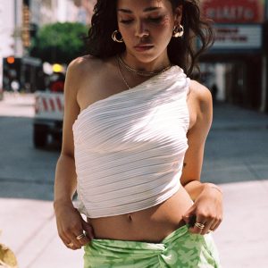 Brinstead One Shoulder Top White