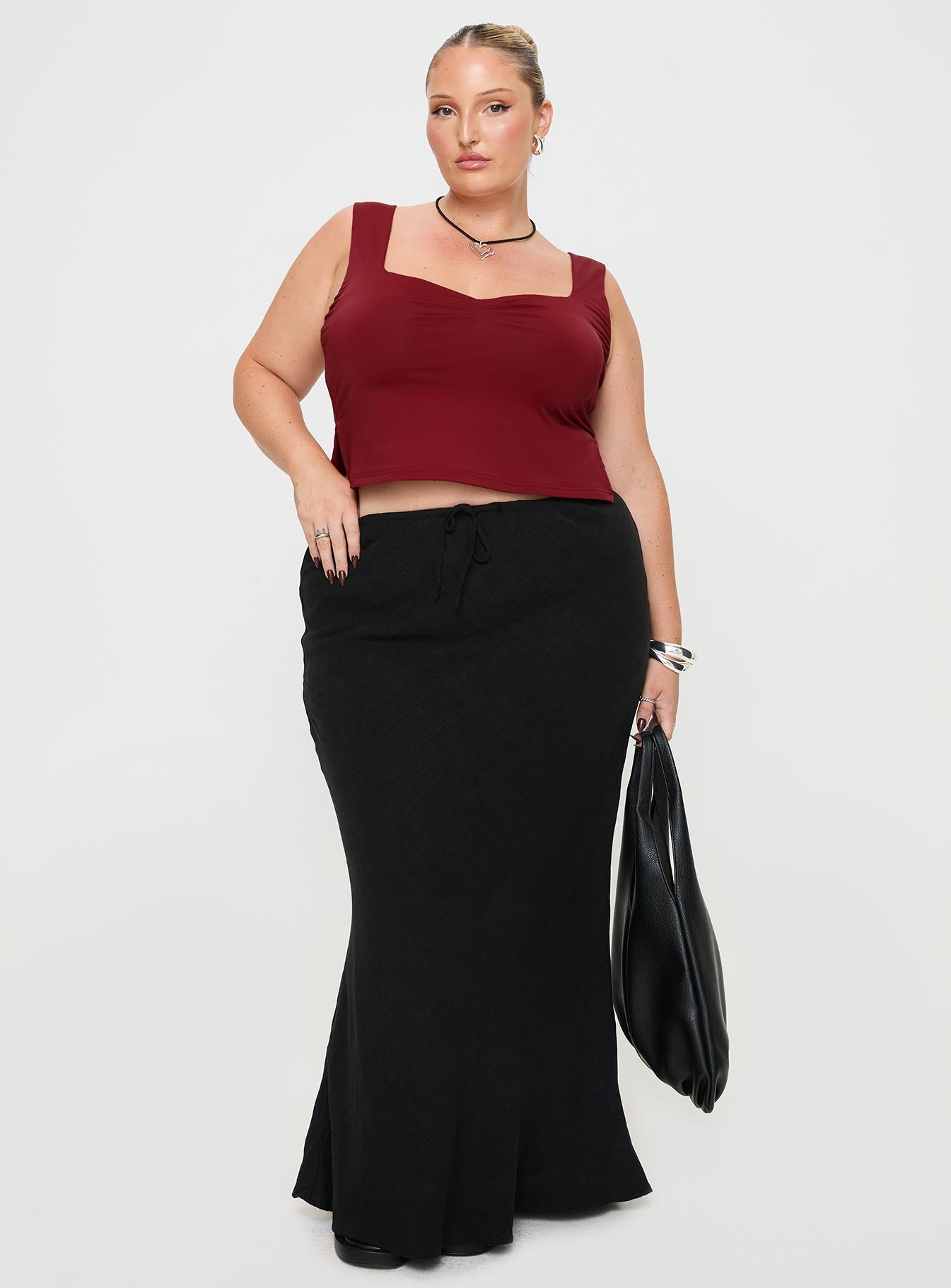 Rehna Top Burgundy Curve - Image 3