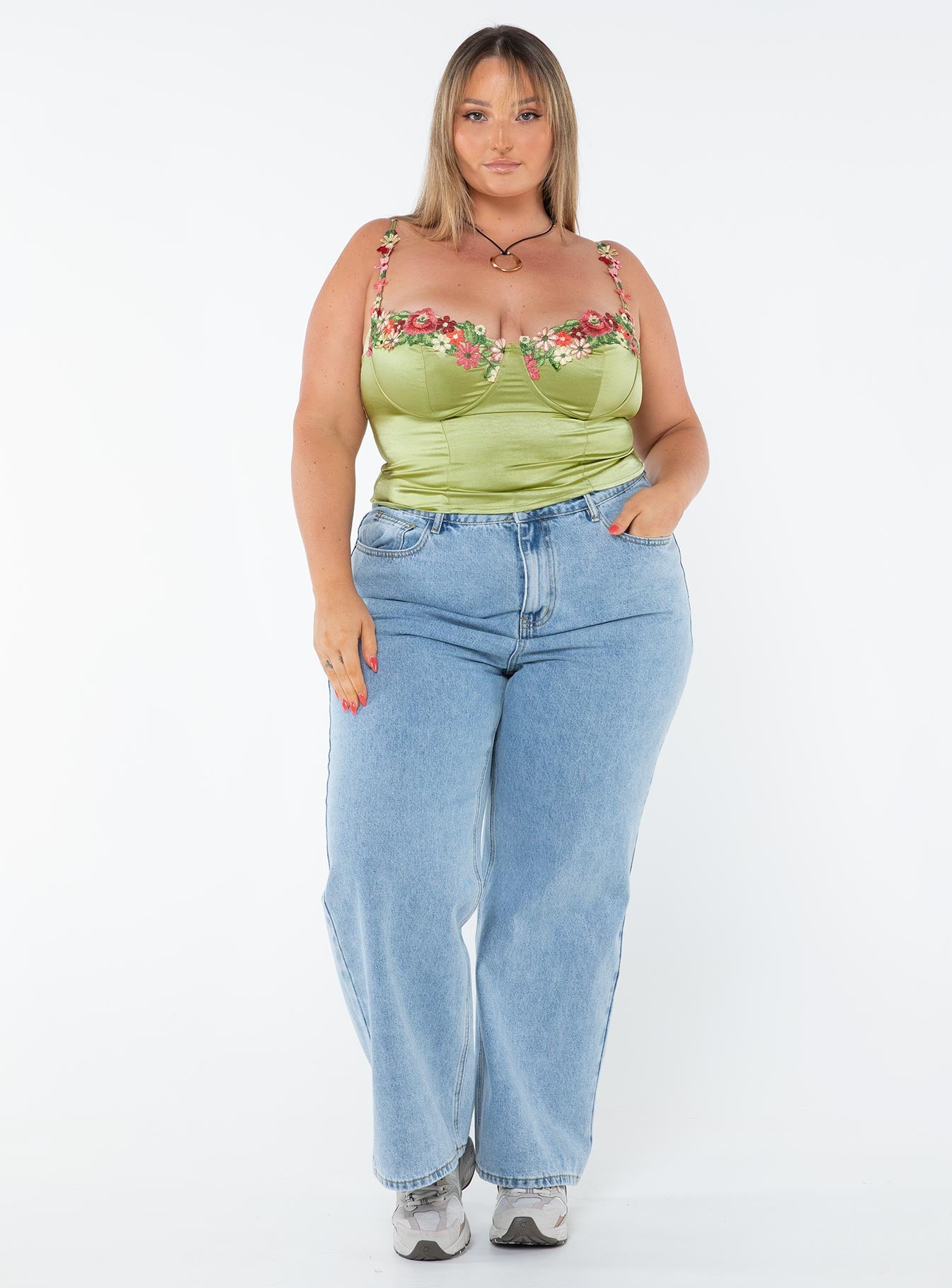 Enchante To Meet You Top Green Curve - Image 3