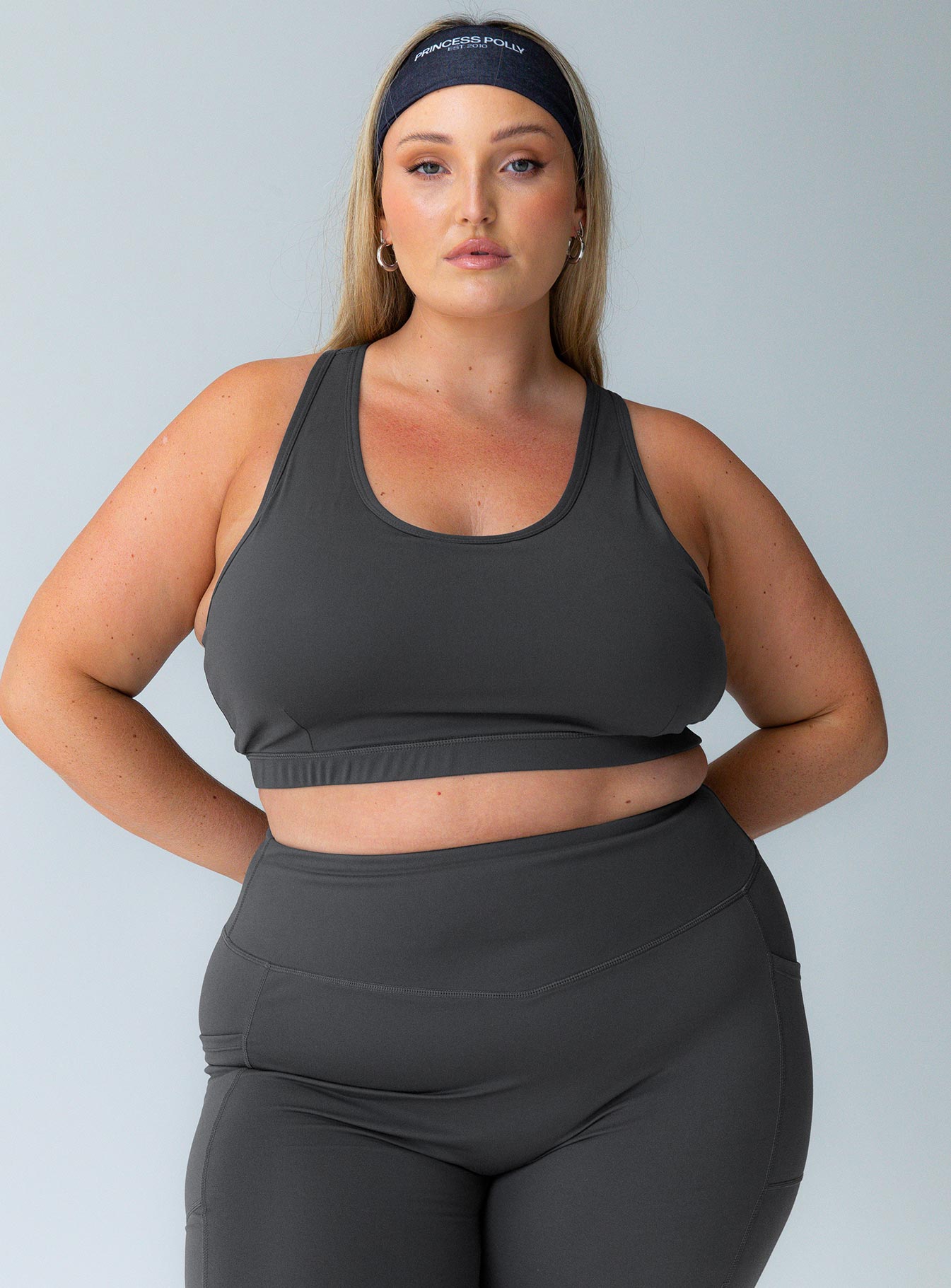 Energised Activewear Top Grey Curve - Image 3