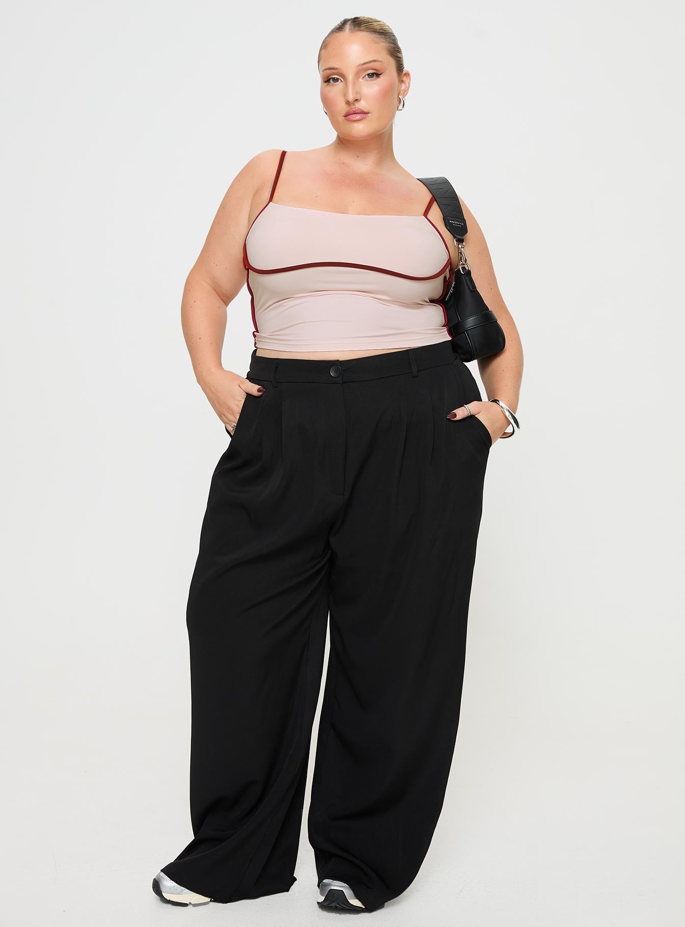 Maidenwell Contrast Top Pink Curve - Image 3