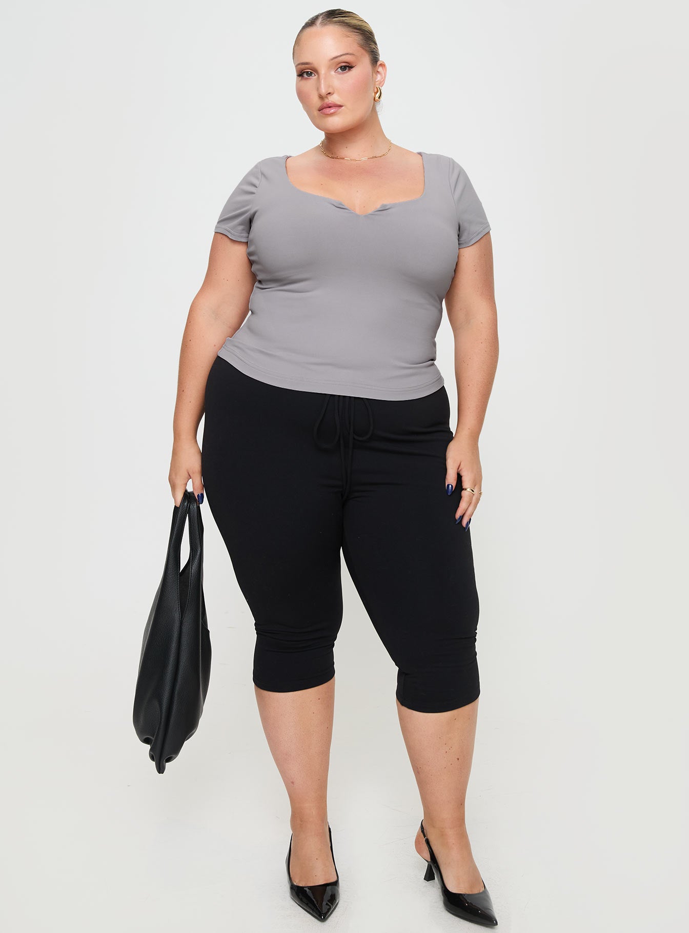 Serenie Top Grey Curve - Image 3