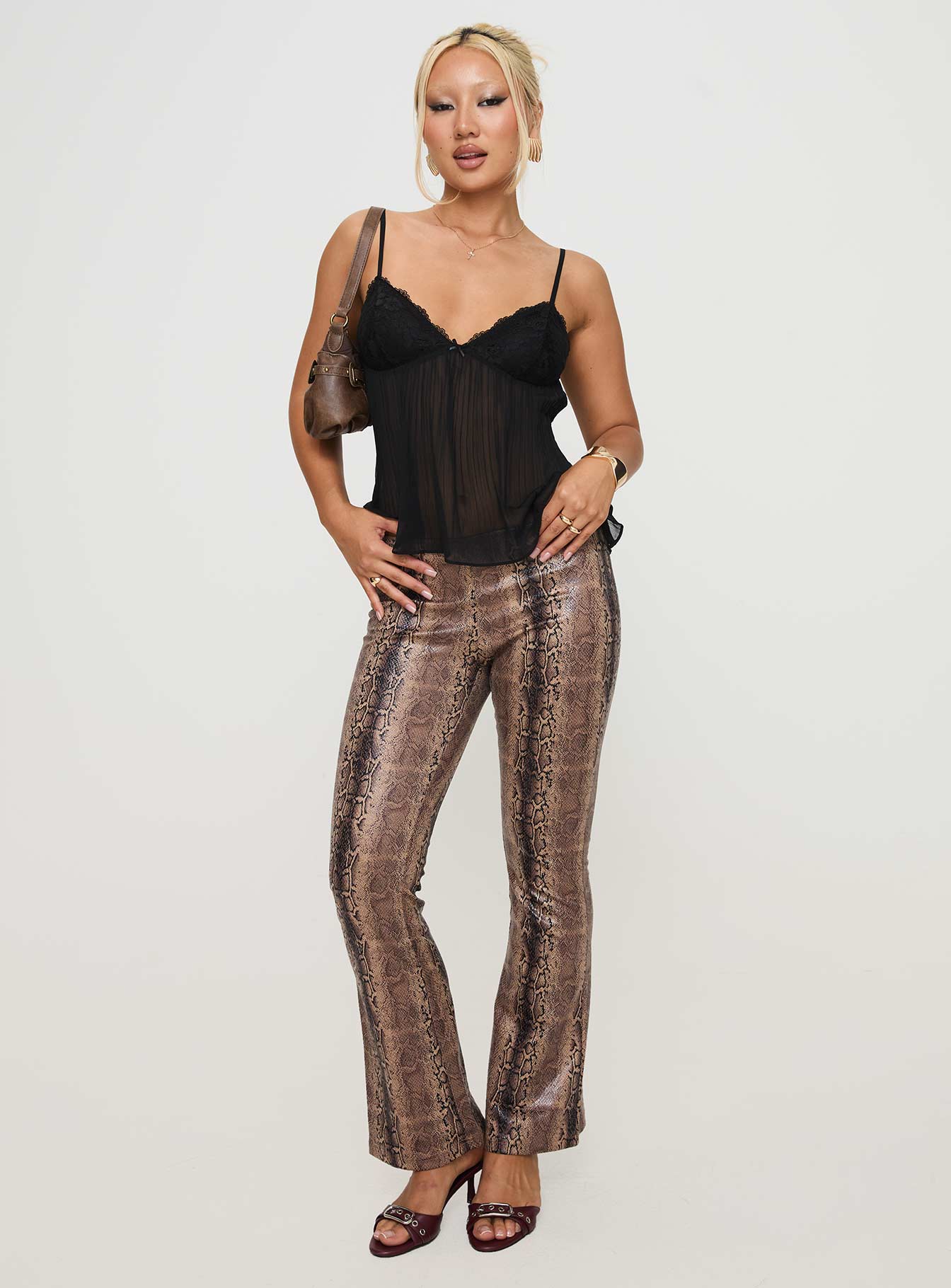 Zami Pleat Top Black - Image 3