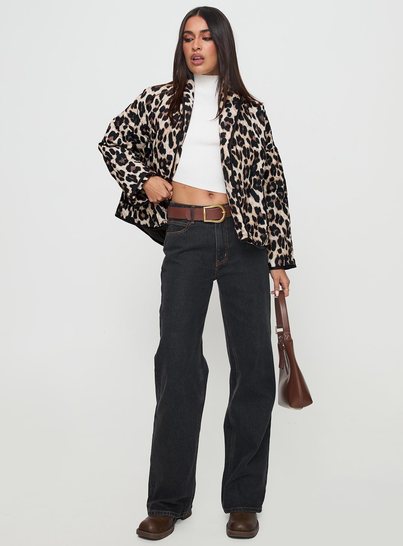 One I Want Jacket Leopard - Image 3