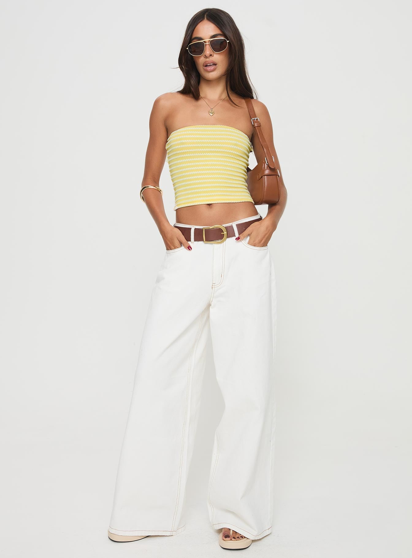 Millert Tube Top Yellow - Image 3