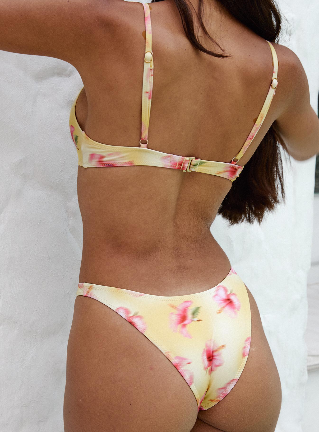 Juliette Bikini Top Yellow Floral - Image 3