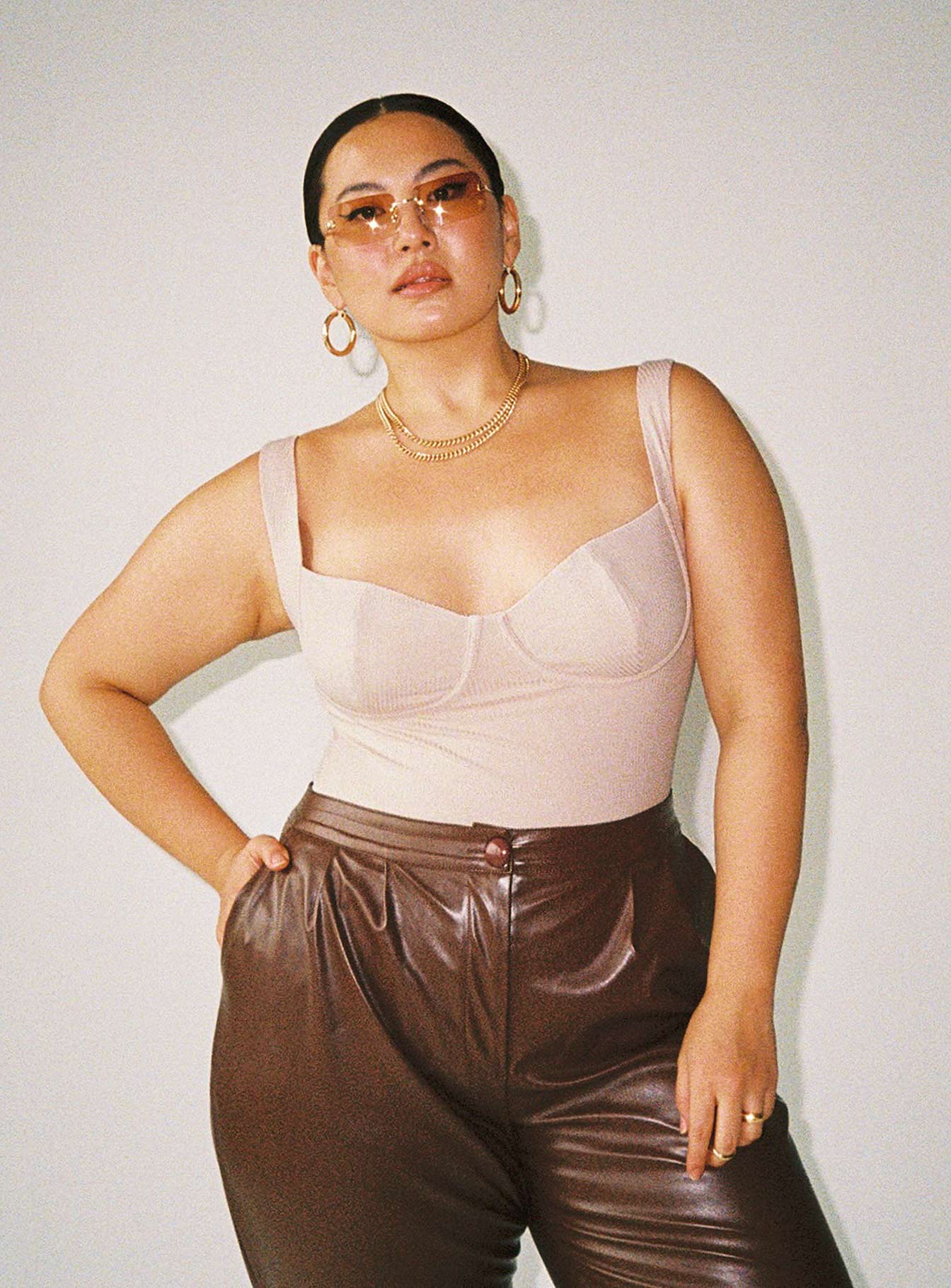 Kloye Bodysuit Beige Curve - Image 2