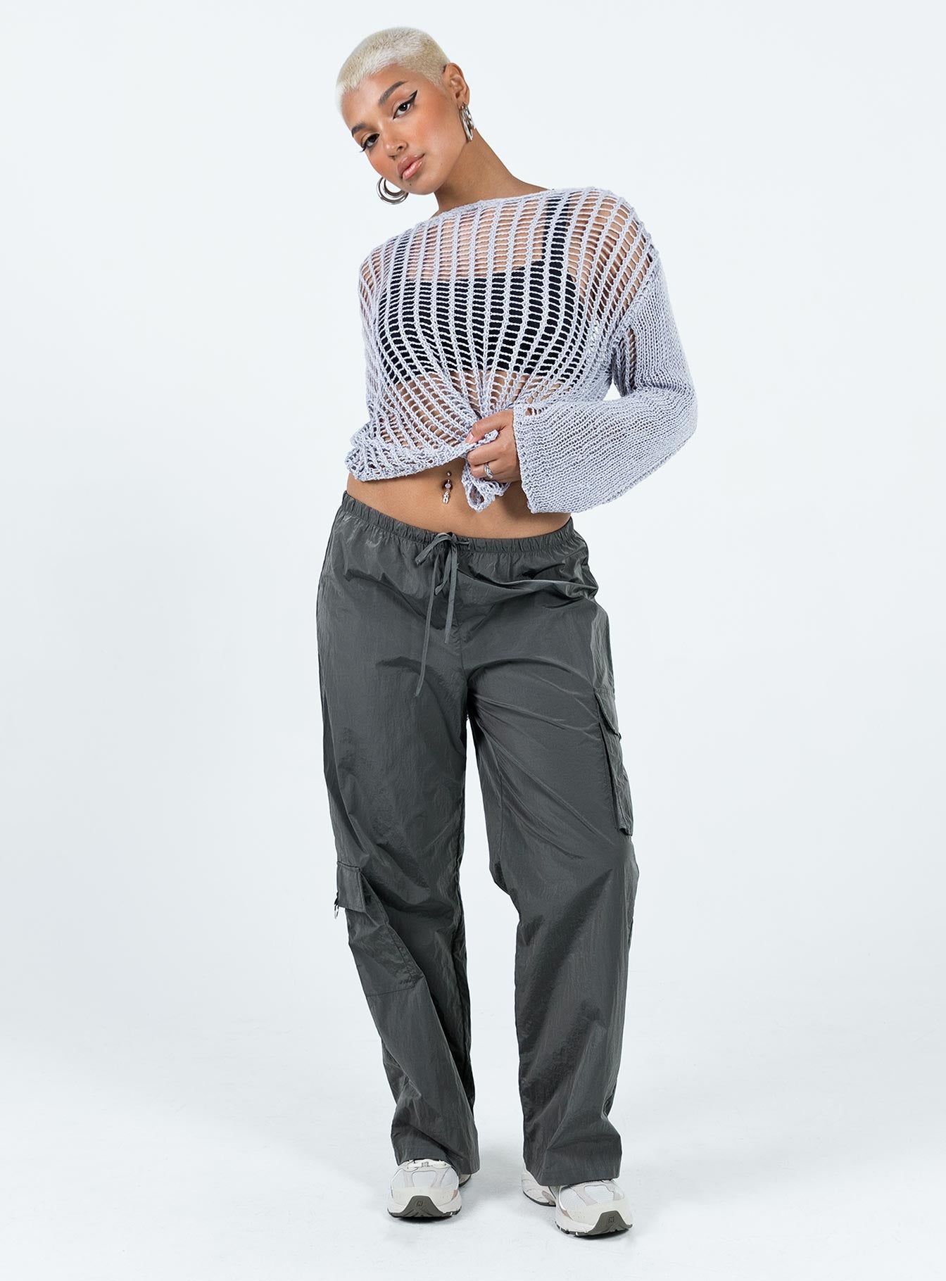 Fernando Parachute Pants Slate - Image 2