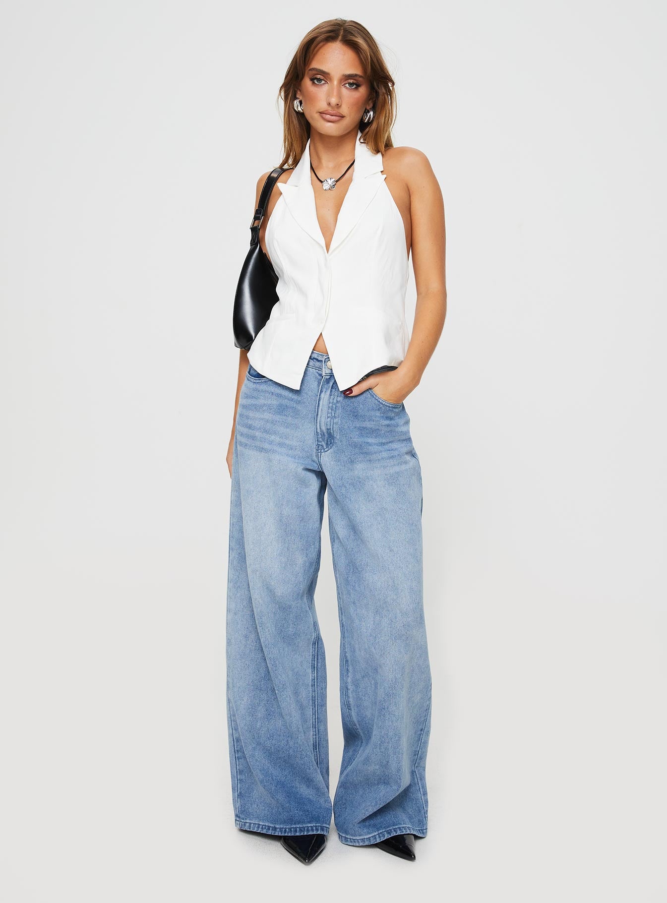 Mallorcs Vest Top White - Image 3