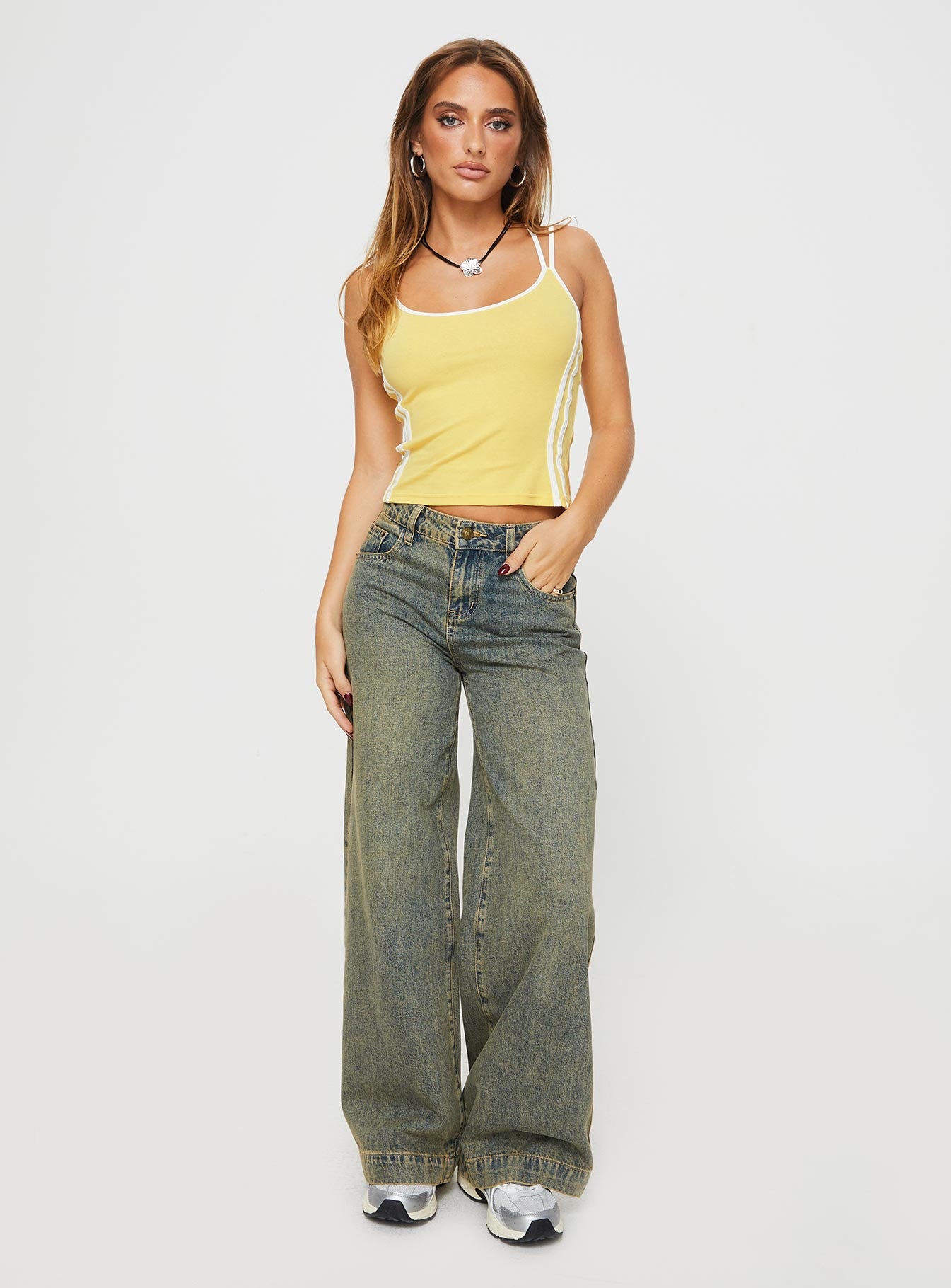 Run A Mile Top Yellow - Image 2