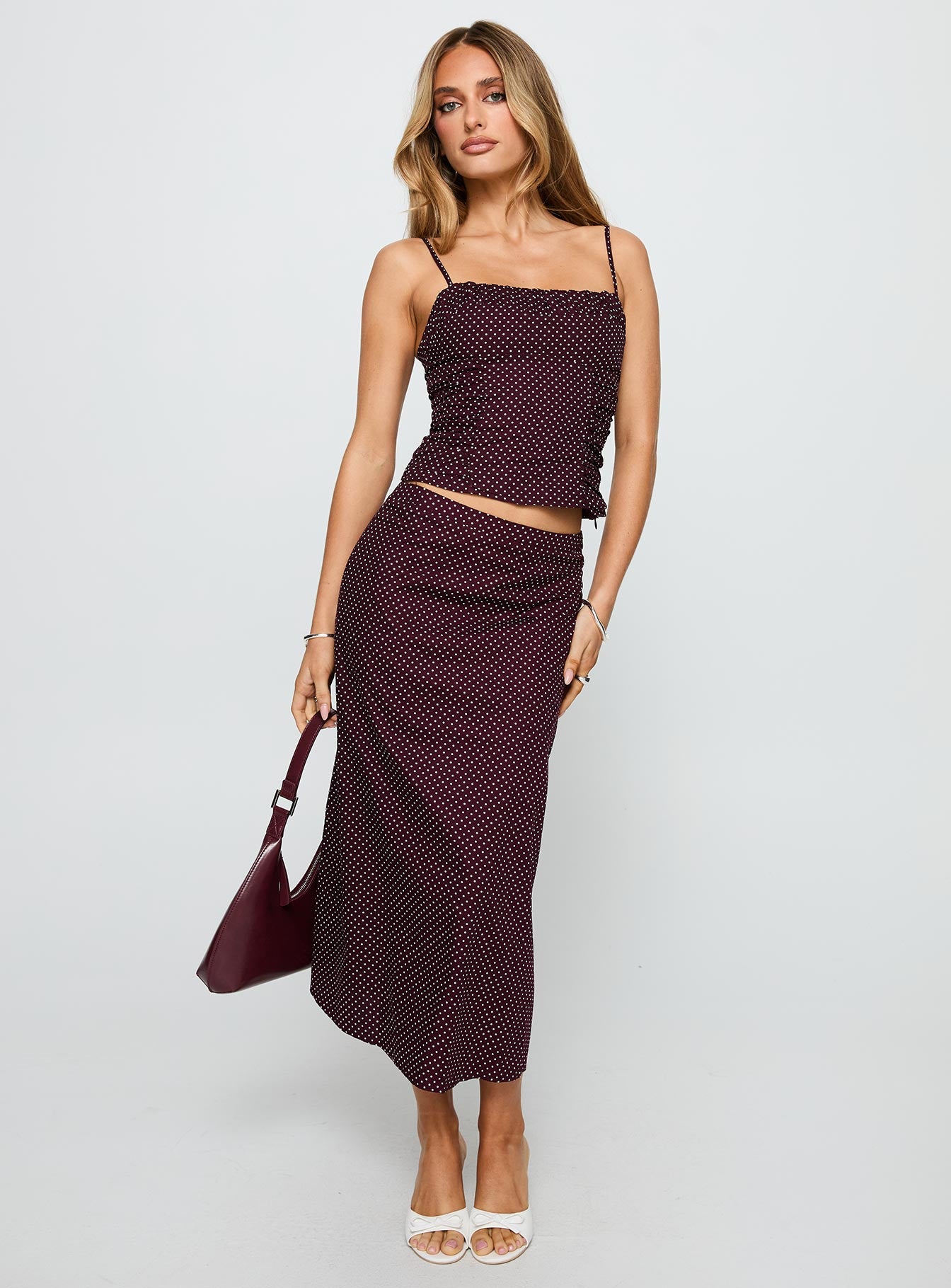 Shining Mirrors Set Burgundy - Image 3