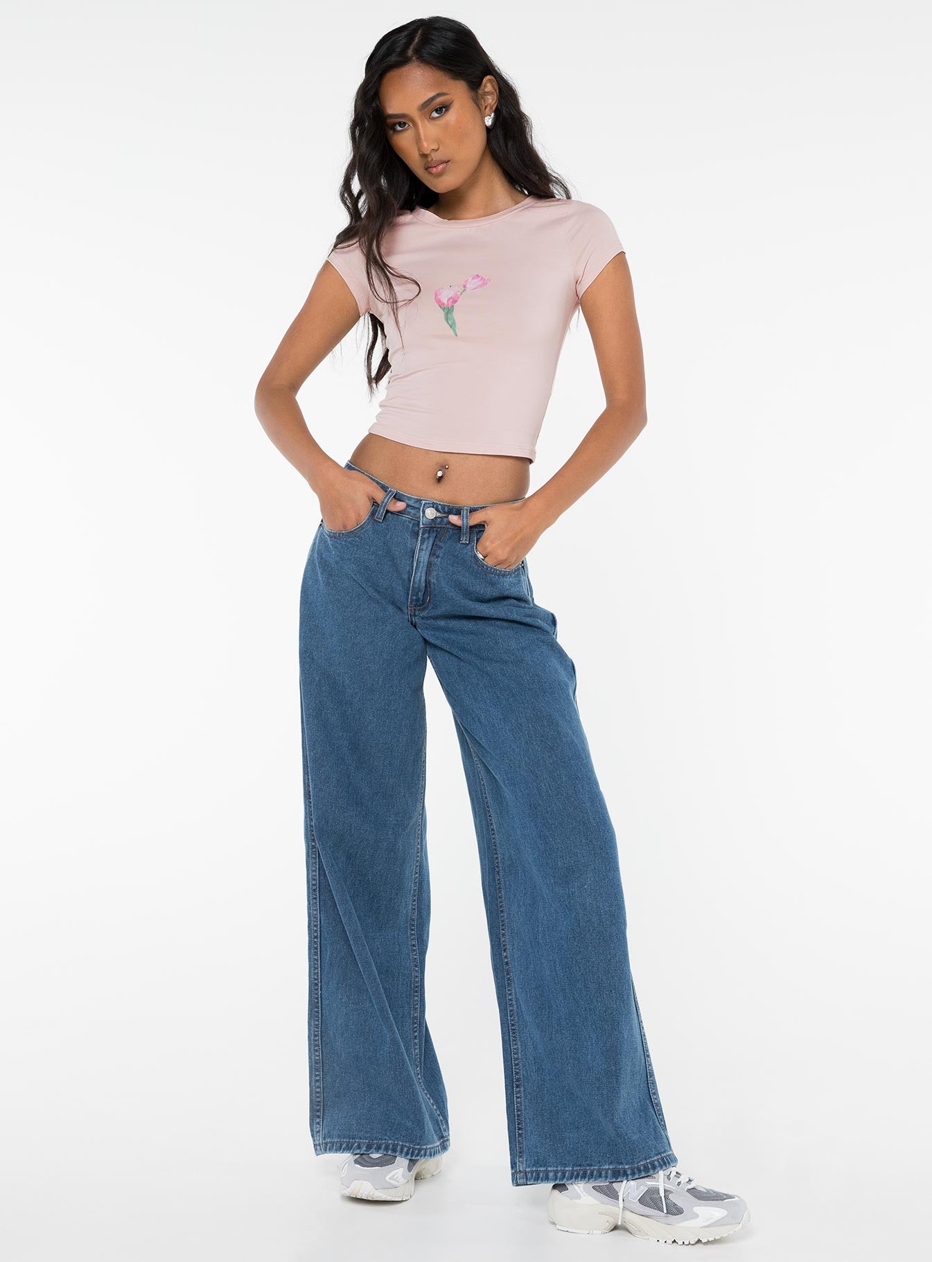 Tulips Tee Pink - Image 3