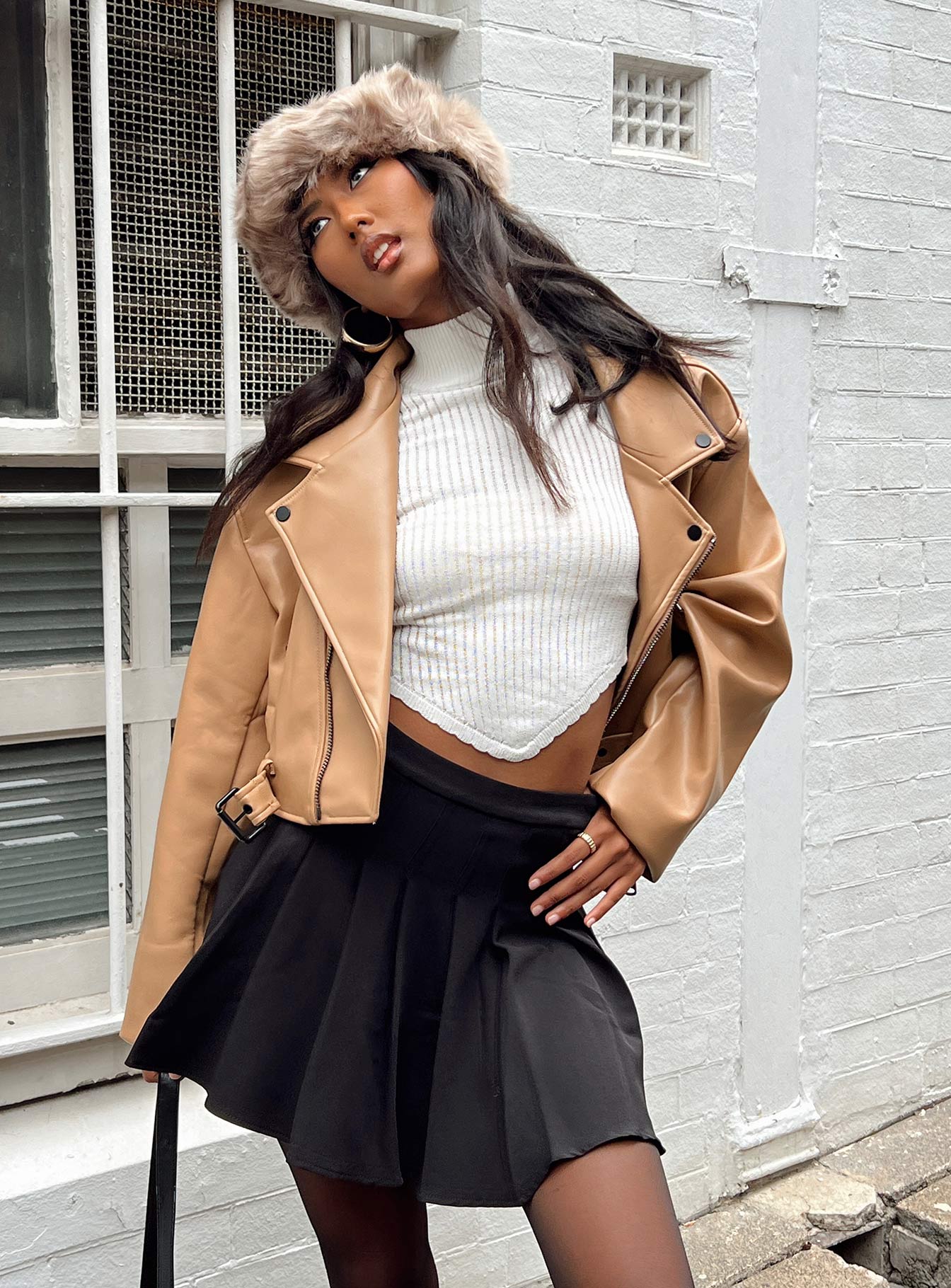 Staten Island Jacket Beige - Image 6