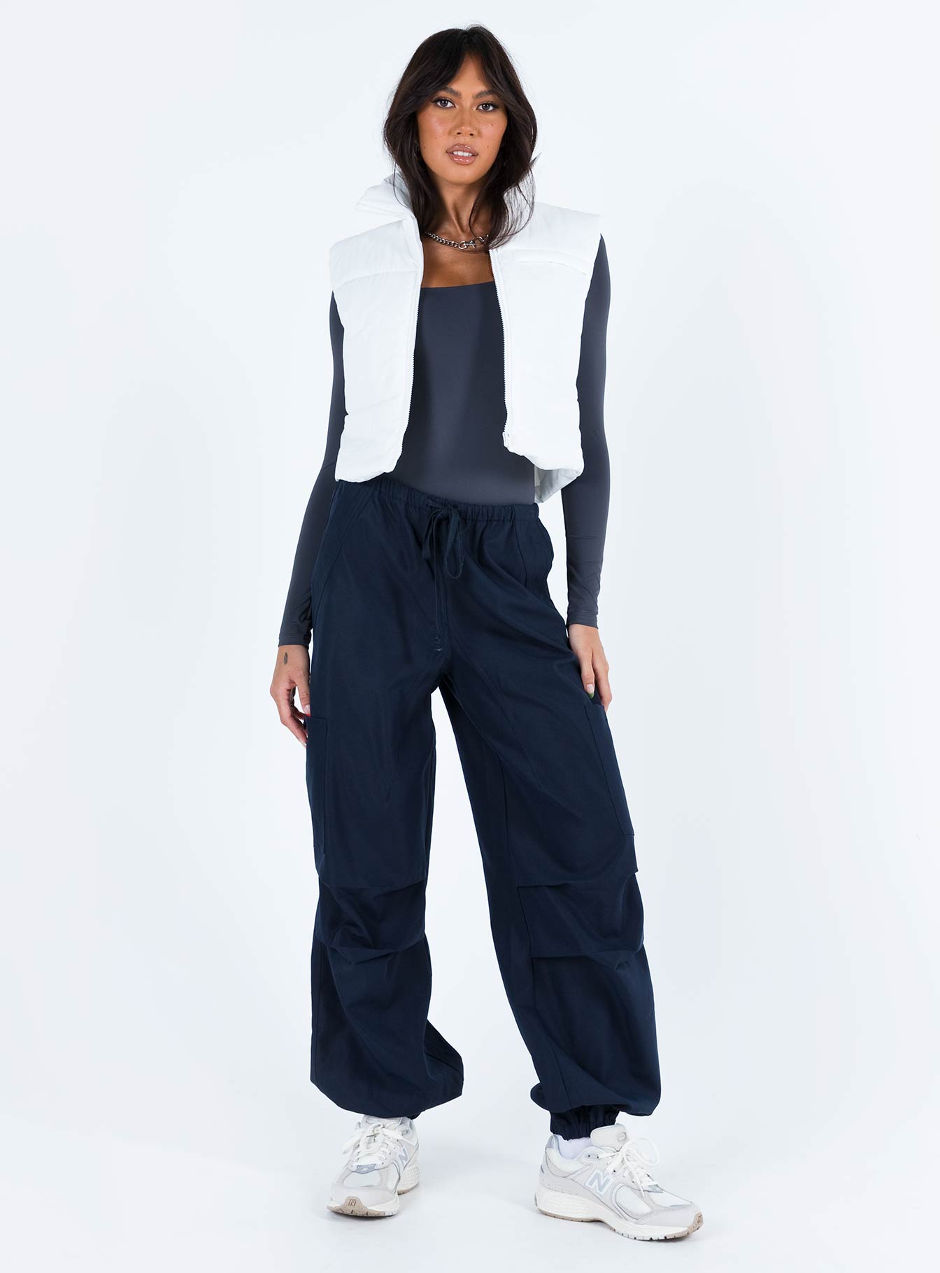 Kirby Puffer Vest White - Image 4