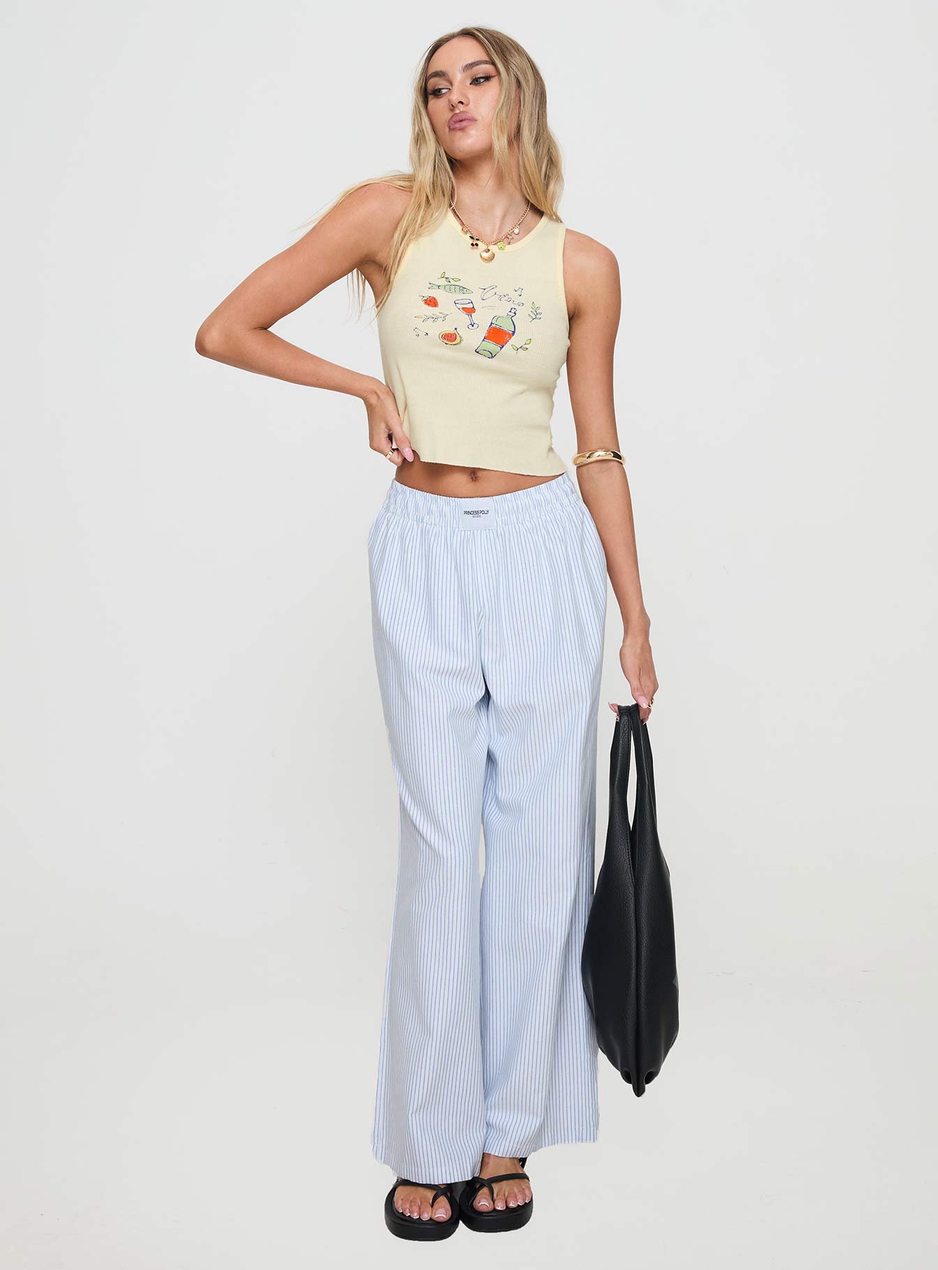 Music In The Park Tank Top Cream - Image 3