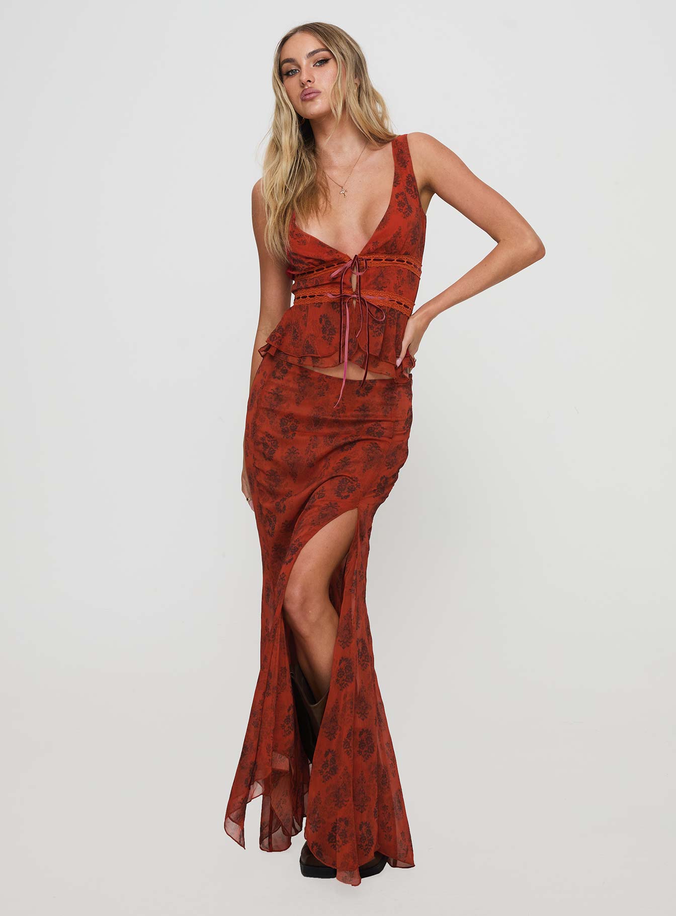 Nikolise Top Red - Image 3