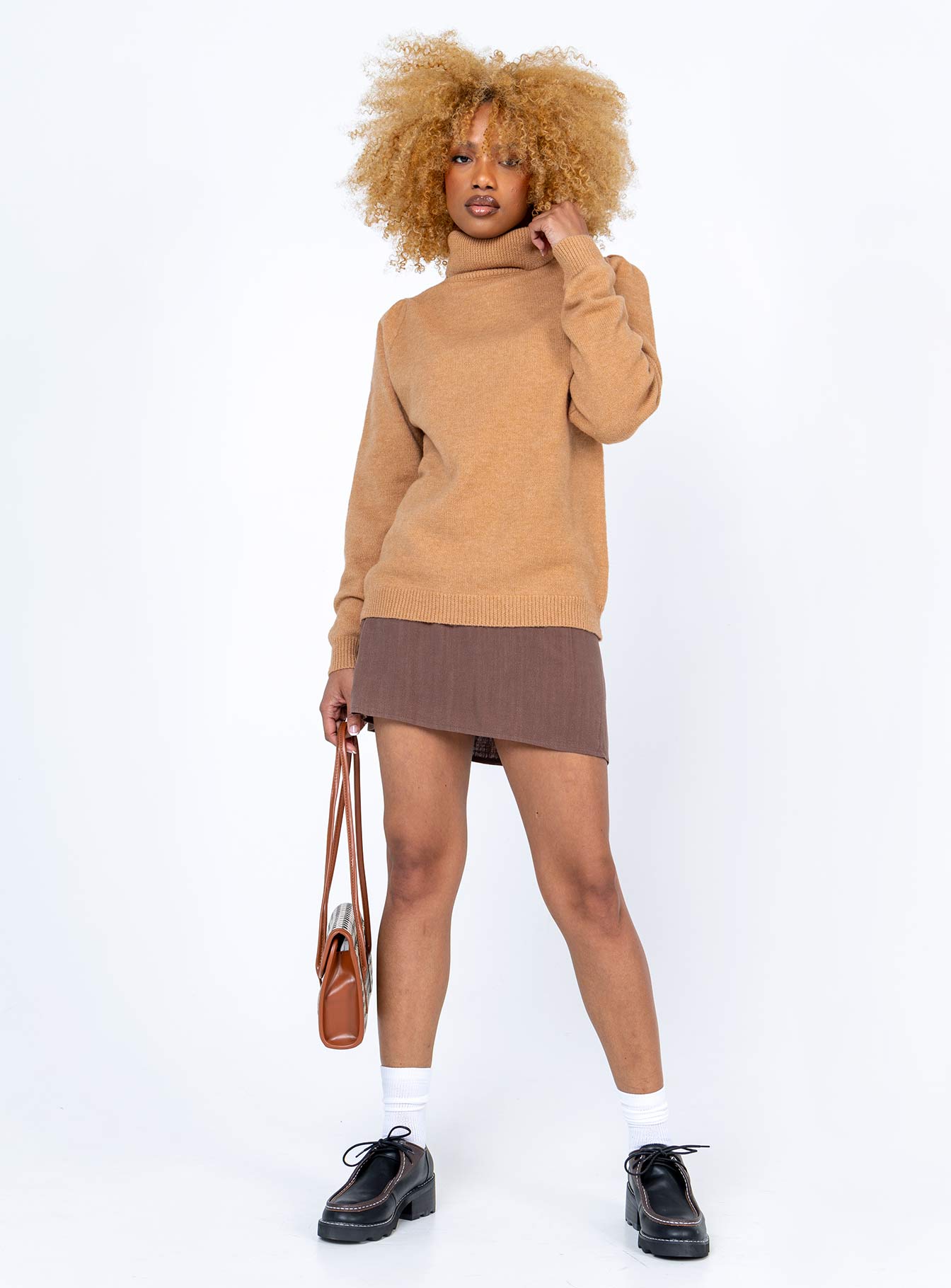 Larissa Sweater Brown - Image 2
