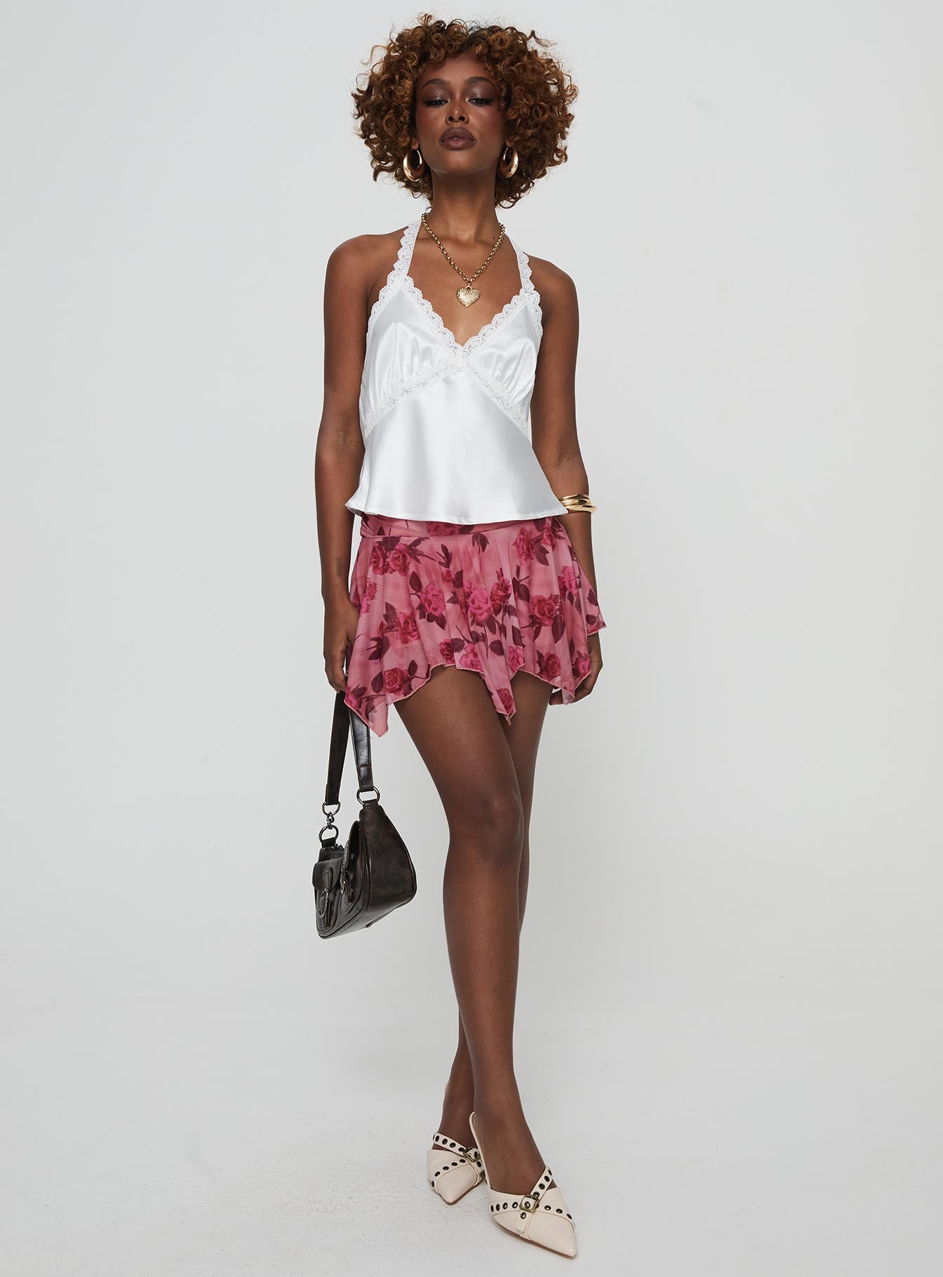 Perezie Mini Skirt Pink - Image 3