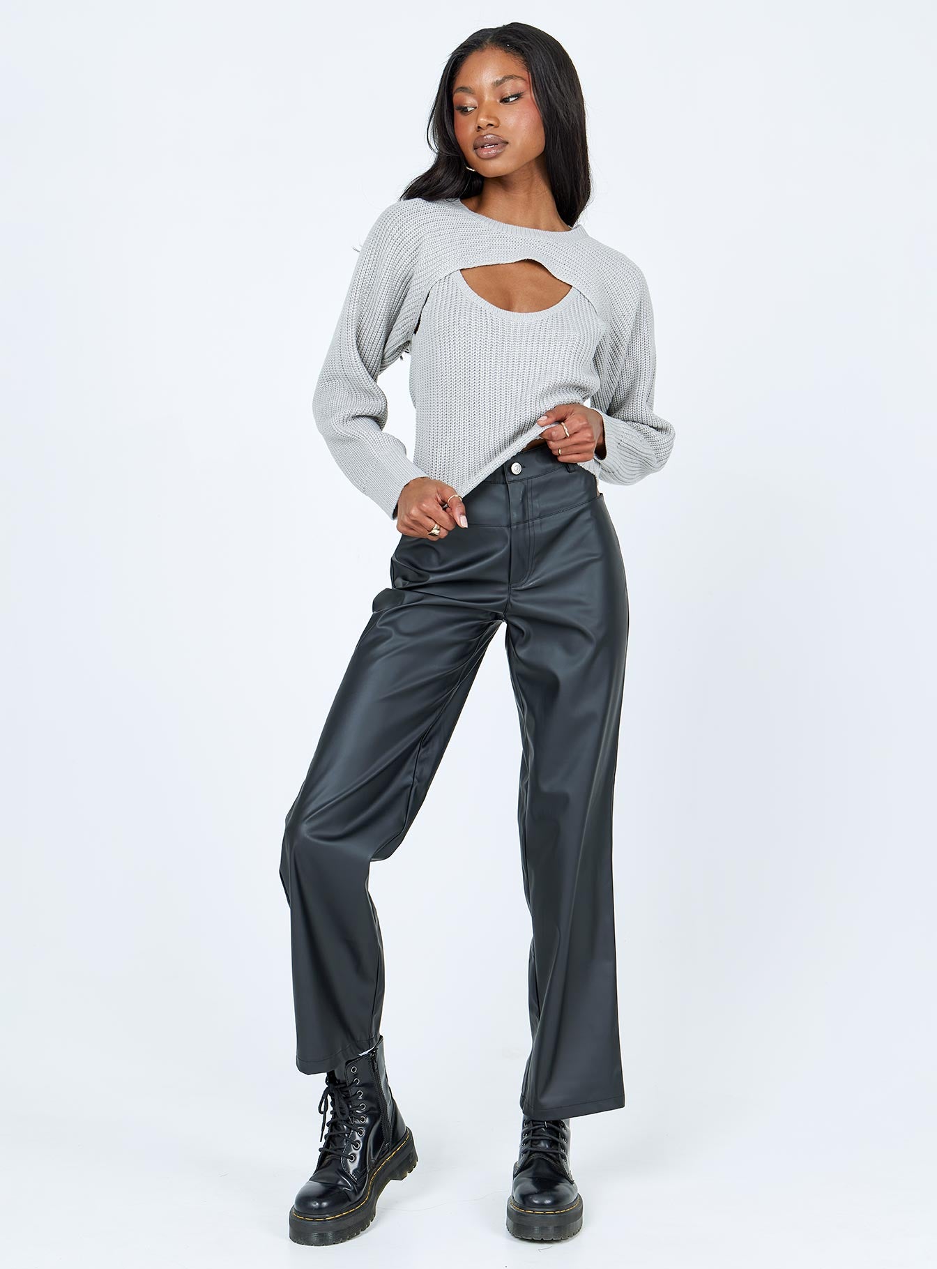 Larry Sweater Grey - Image 2