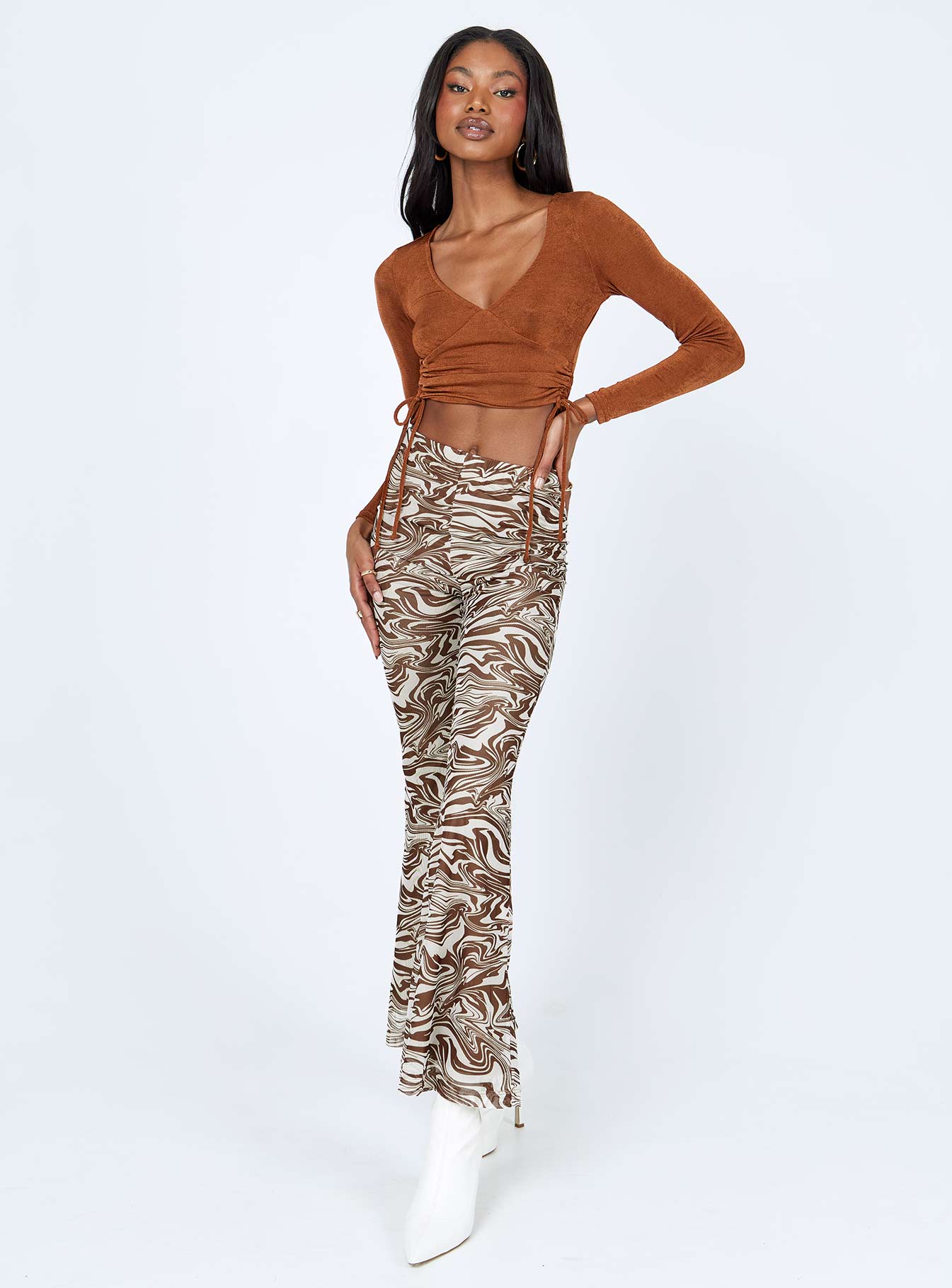 Laya Pants Brown - Image 3