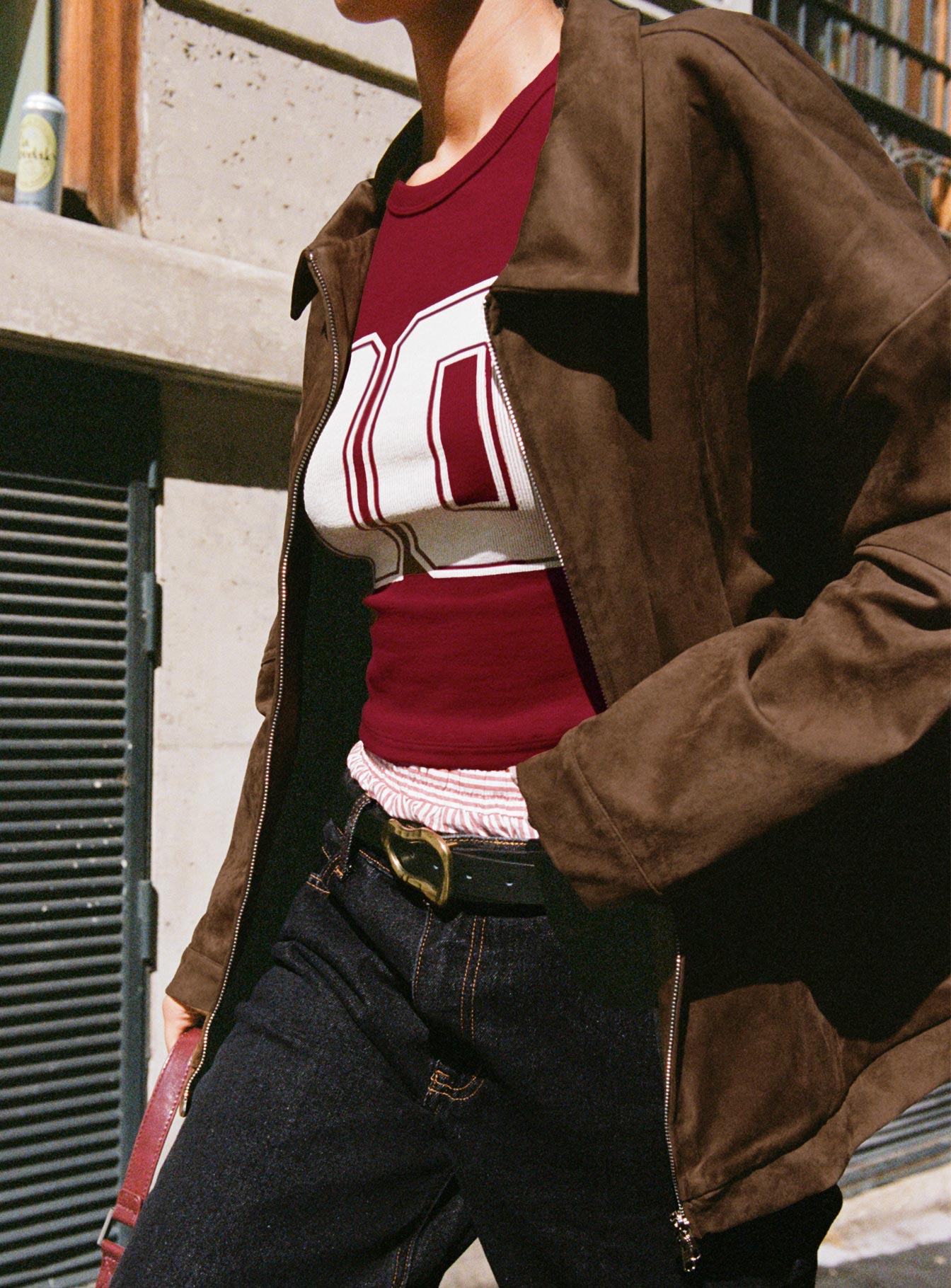 Baseline Rib Tee One Zero Red - Image 12