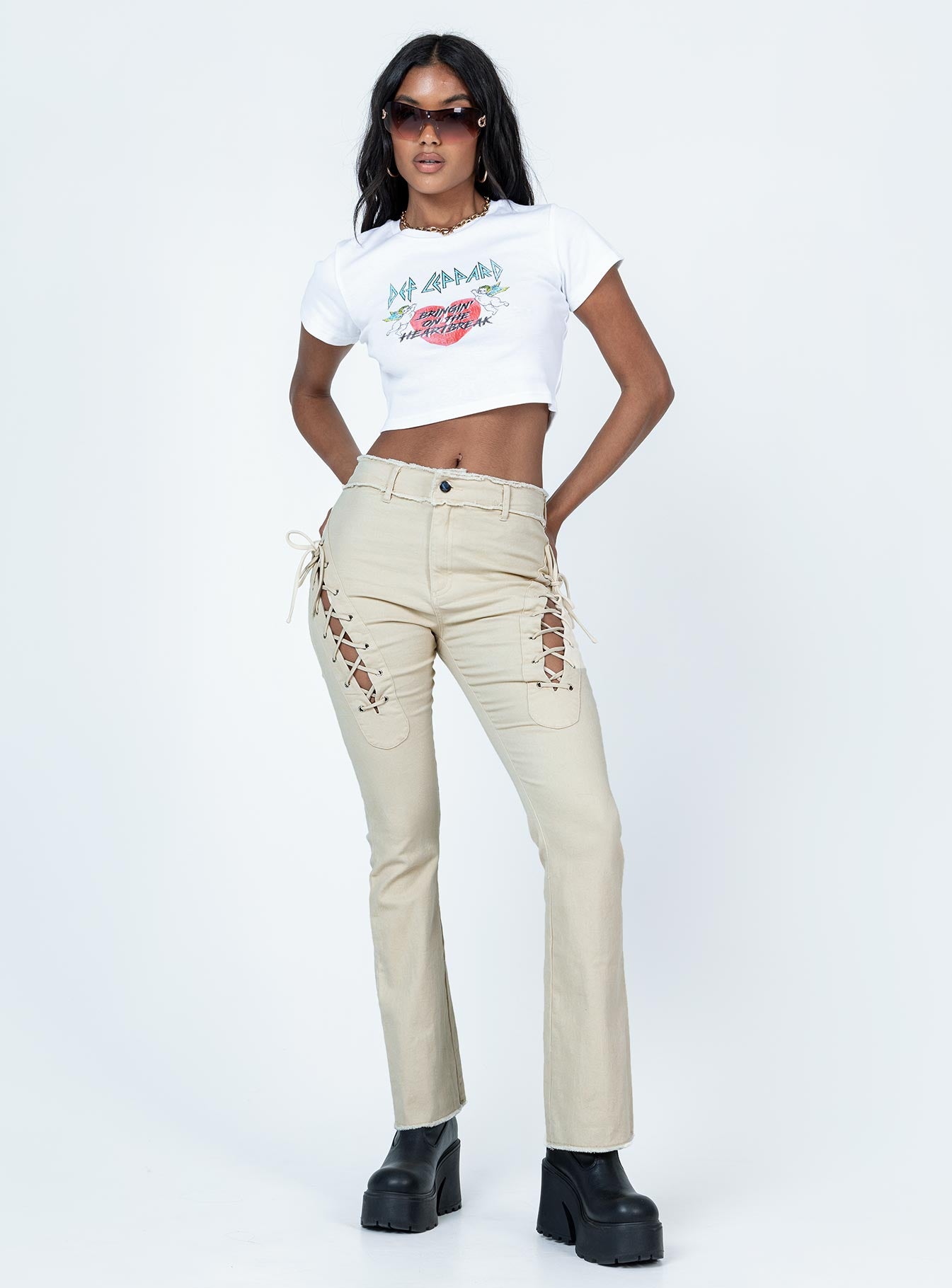 Parise Pants Beige - Image 3