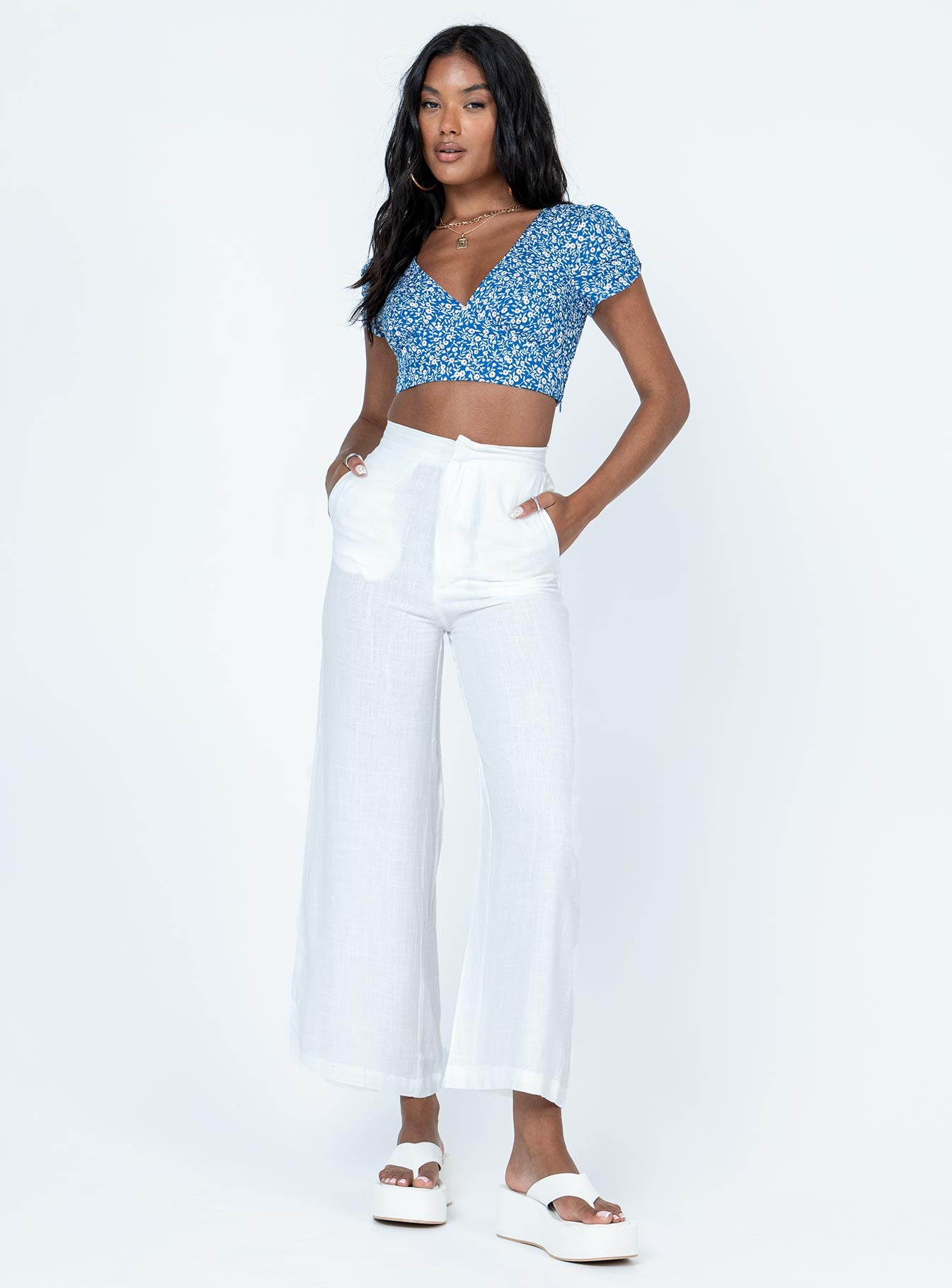 Simona Pants White - Image 6