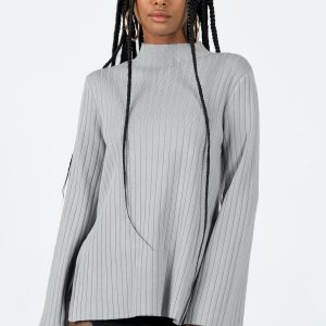 Allen Ribbed Sweater Grey
