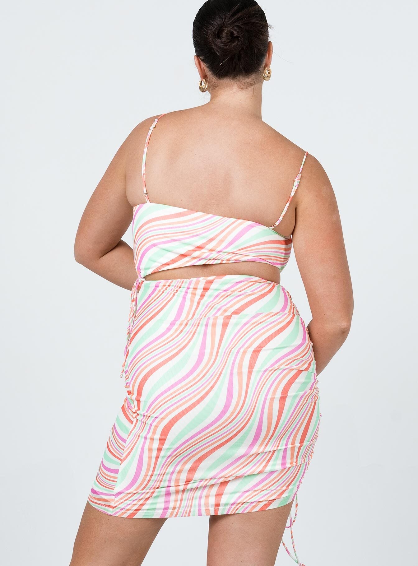 Tender Heart Mini Dress Multi - Image 5