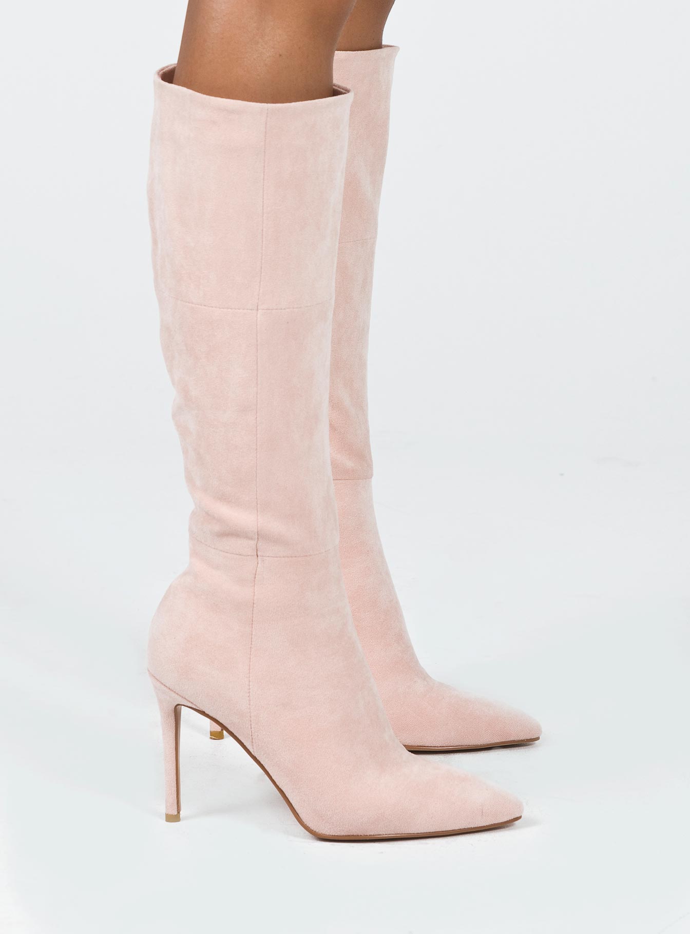 Reynolds Knee High Boot Pink - Image 3