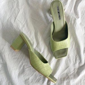 Clair De Lune Heels Neo Mint