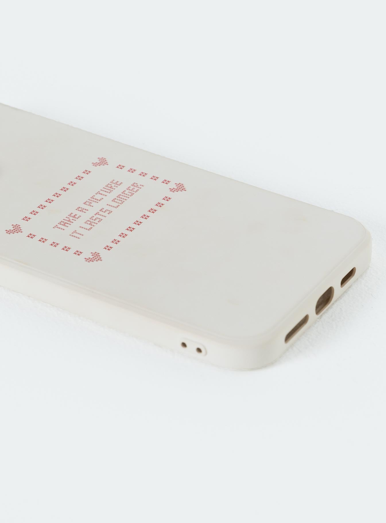 Take A Pic iPhone Case White - Image 3