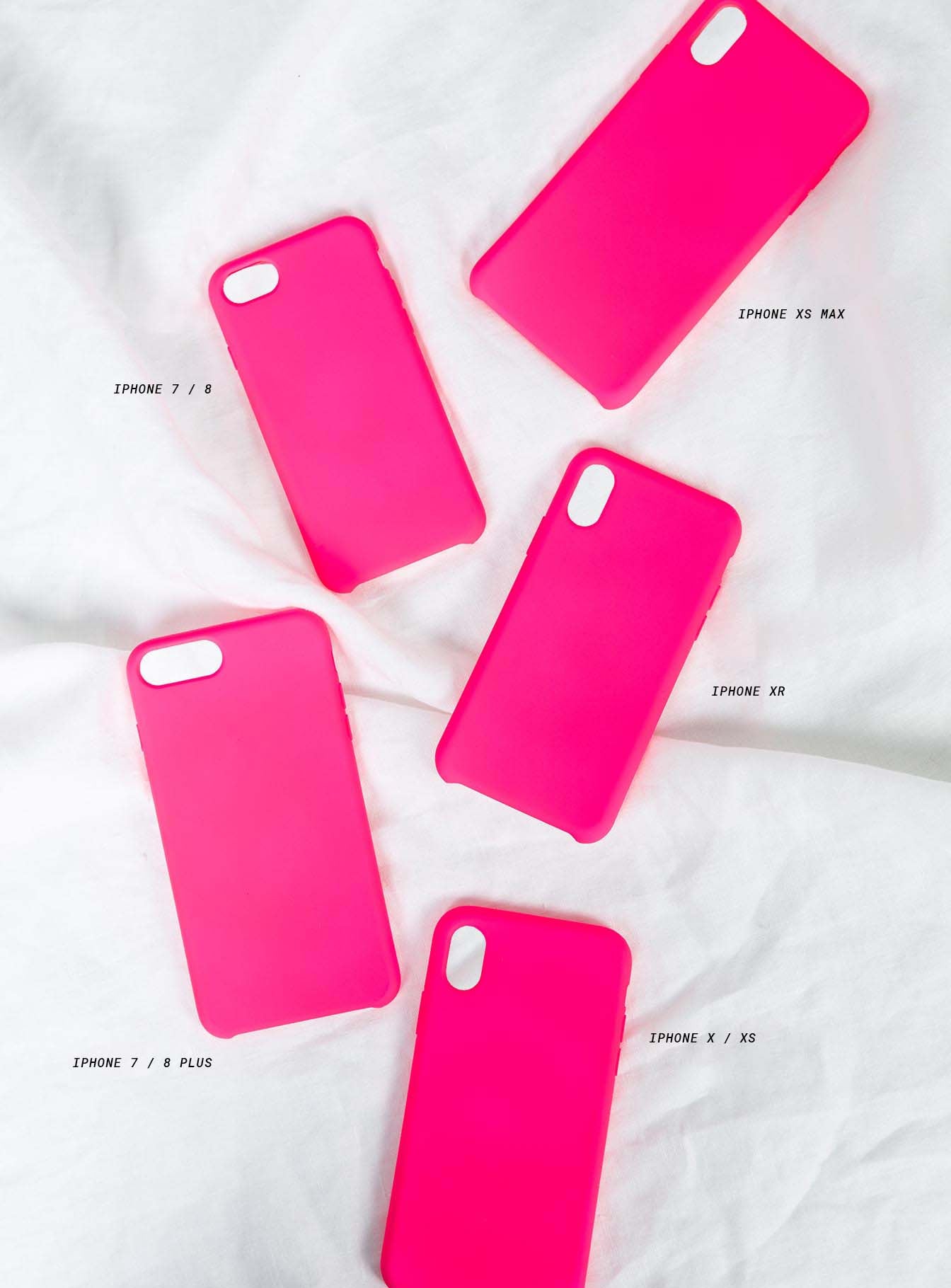 The Classic iPhone Case Neon Pink - Image 2