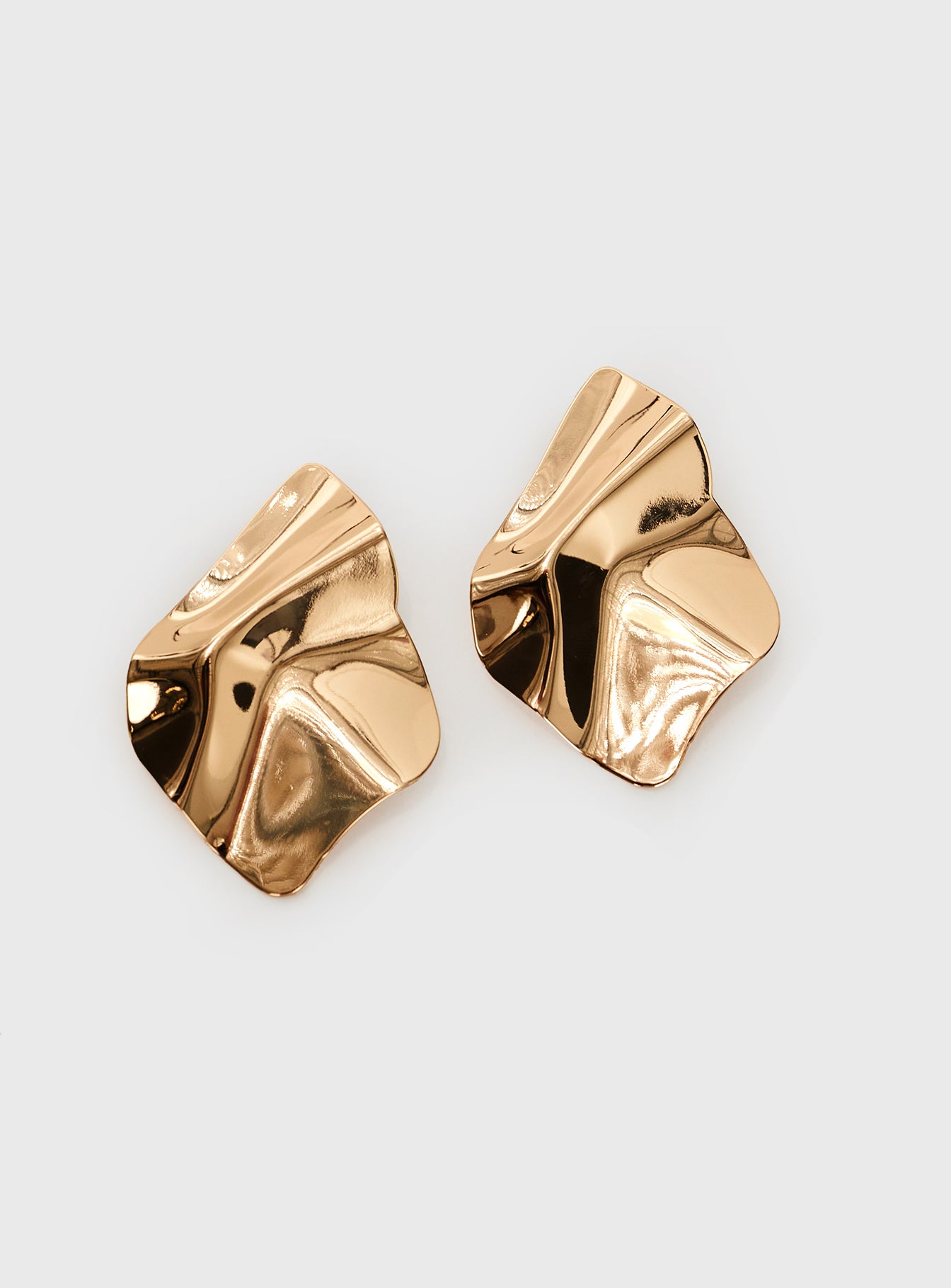 Monnet Earrings Gold - Image 2