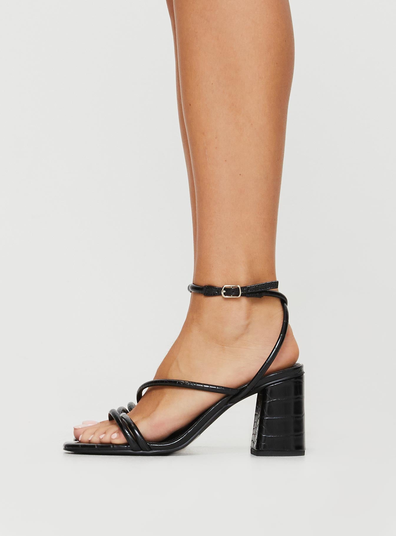 Lazer Heels Black Croc - Image 3