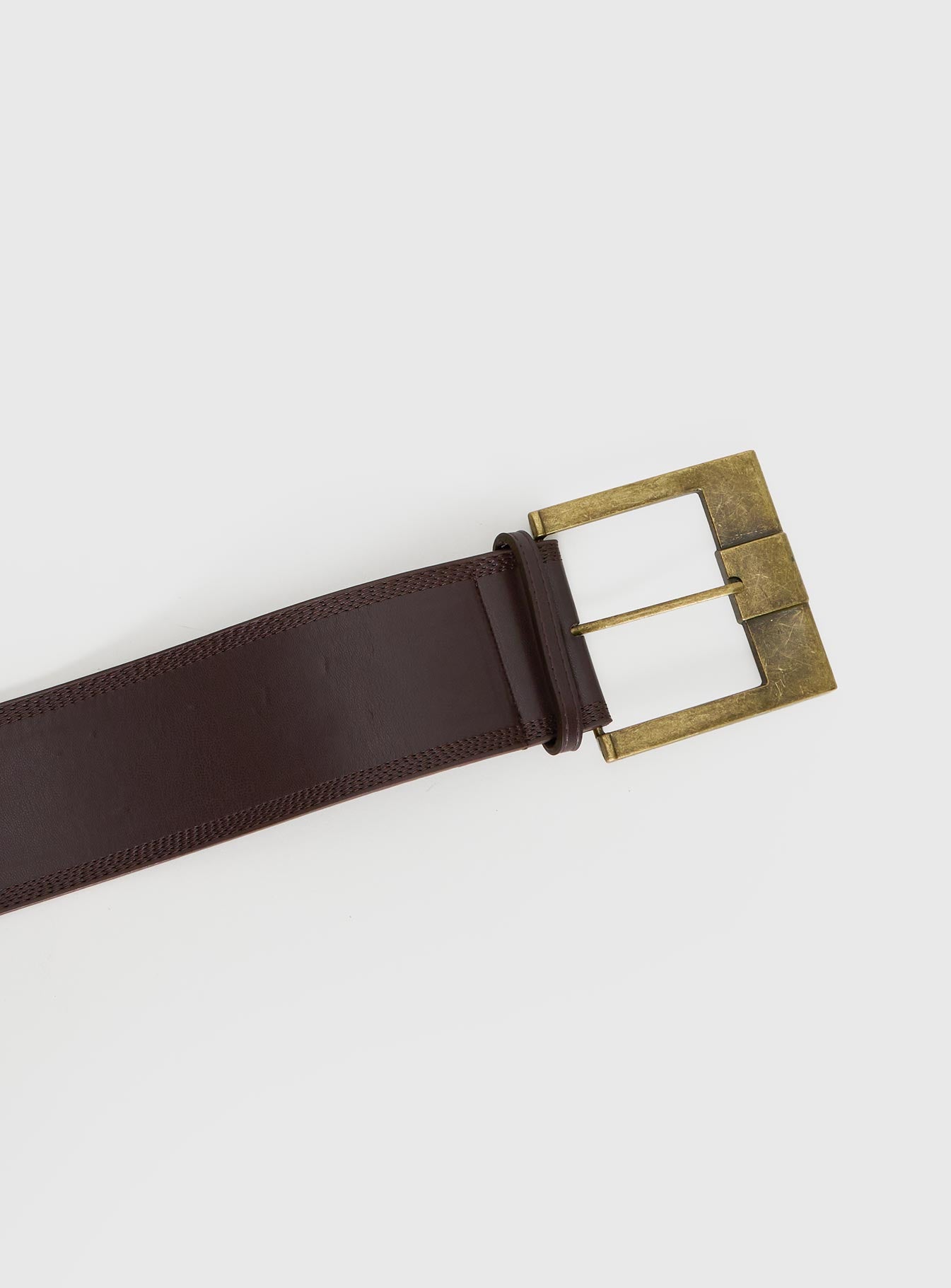 Distinction Belt Brown / Gold - Image 3